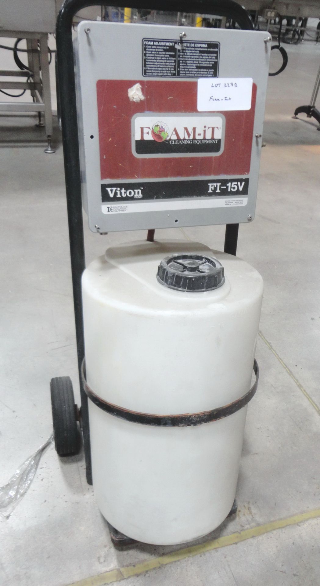 VITON FOAM- PORTABLE CLEANING SYSTEM