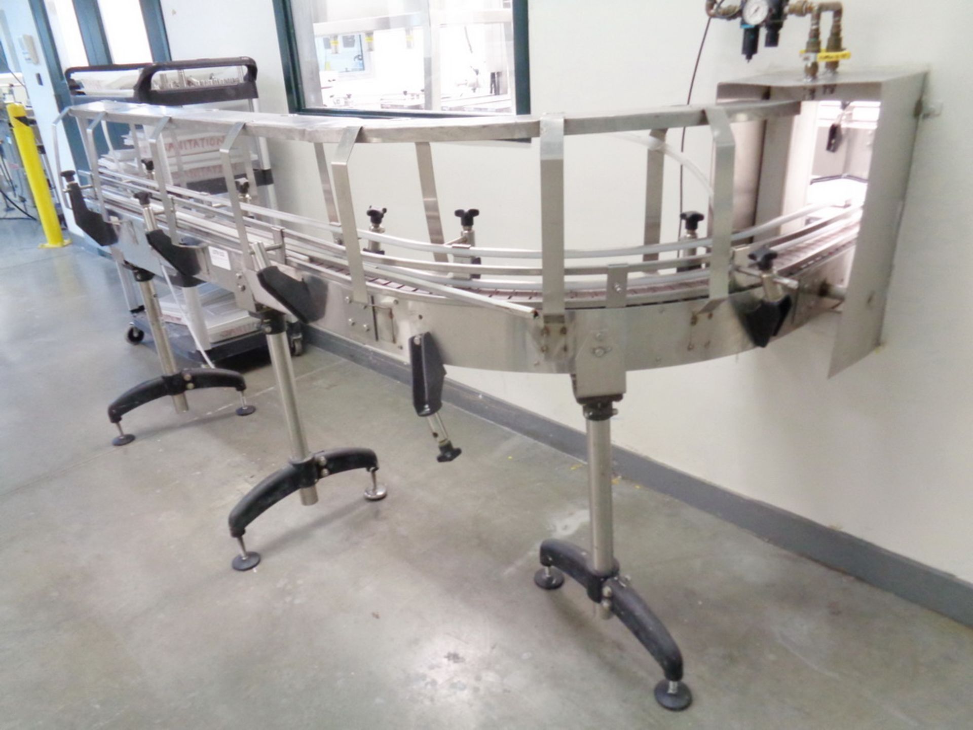 BULK LOT- CREAM PACKAGING LINE #2 (LOCATED IN CLEAN ROOM #2 DESIGNATED CL-2) UP TO (40) BOTTLES/MIN - Image 2 of 32