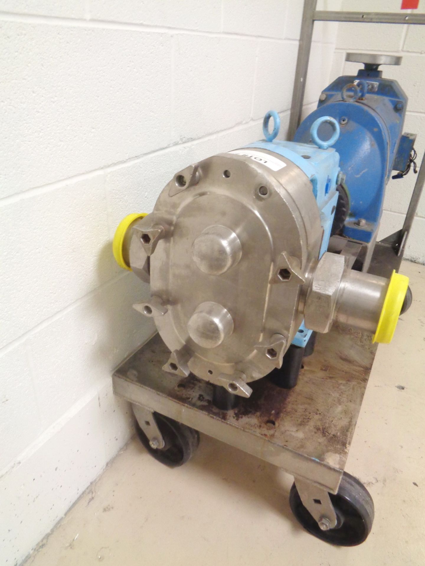 WAUKESHA POSITIVE DISPLACEMENT PUMP. SS CONTACT PARTS - Image 2 of 3