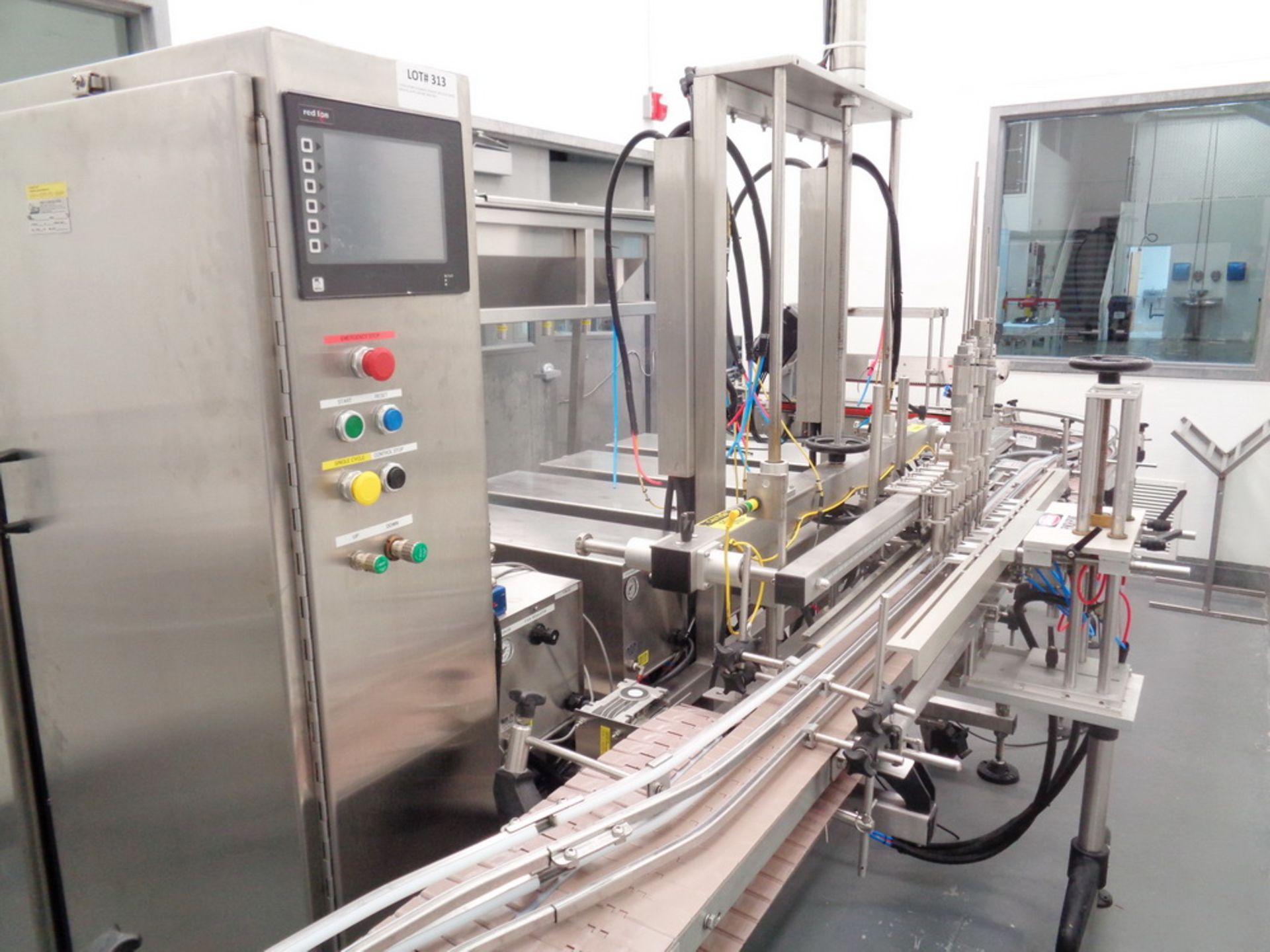 BULK LOT- CREAM PACKAGING LINE #2 (LOCATED IN CLEAN ROOM #2 DESIGNATED CL-2) UP TO (40) BOTTLES/MIN