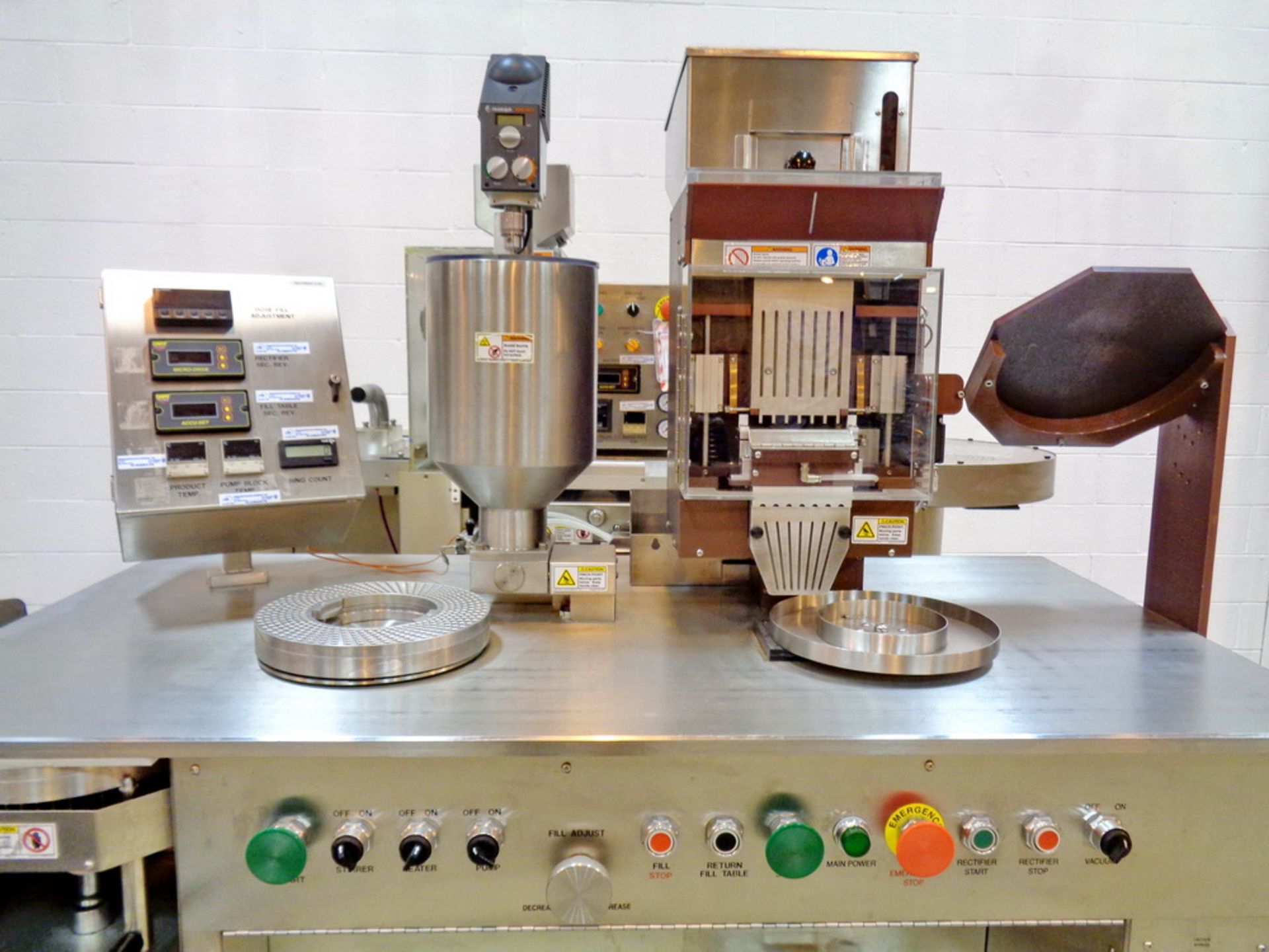 Schaefer Liquid Capsule Filling Machine, Model LF10, S/N LF-007-08 - Image 9 of 13