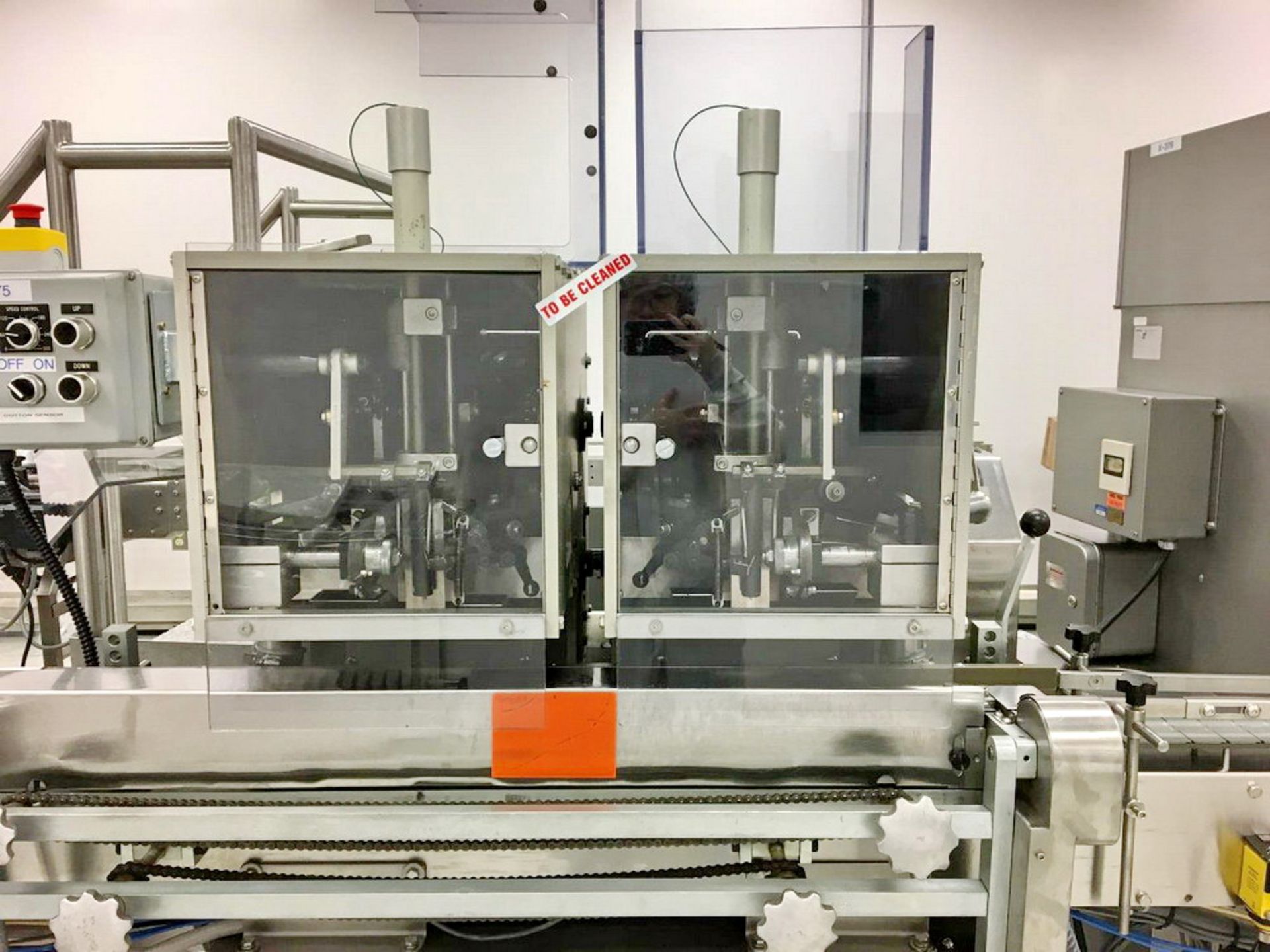 Complete Tablet/Capsule Packaging Line w/unscrambler, filler, counter, cottoner, capper, labeler - Image 8 of 17