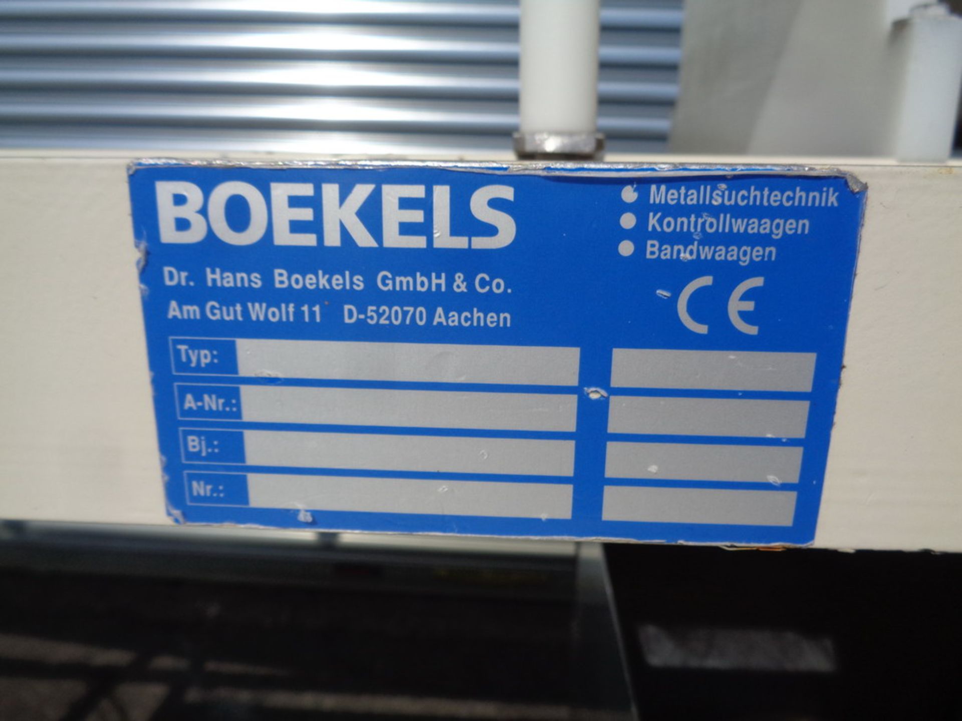 Boekels Conveyor Style Tablet (product) Metal Detector - Image 4 of 9