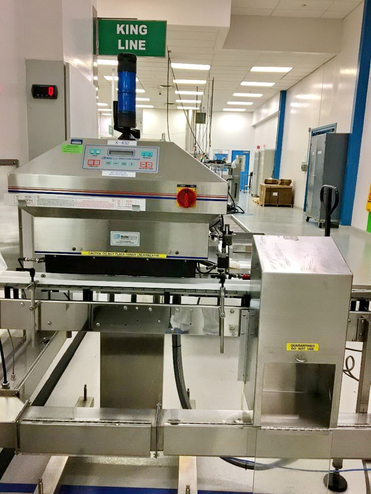 Complete Tablet/Capsule Packaging Line w/unscrambler, filler, counter, cottoner, capper, labeler - Image 13 of 17