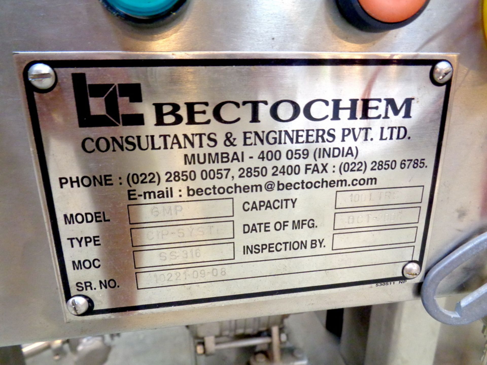 Bectochem CIP System - Image 5 of 6