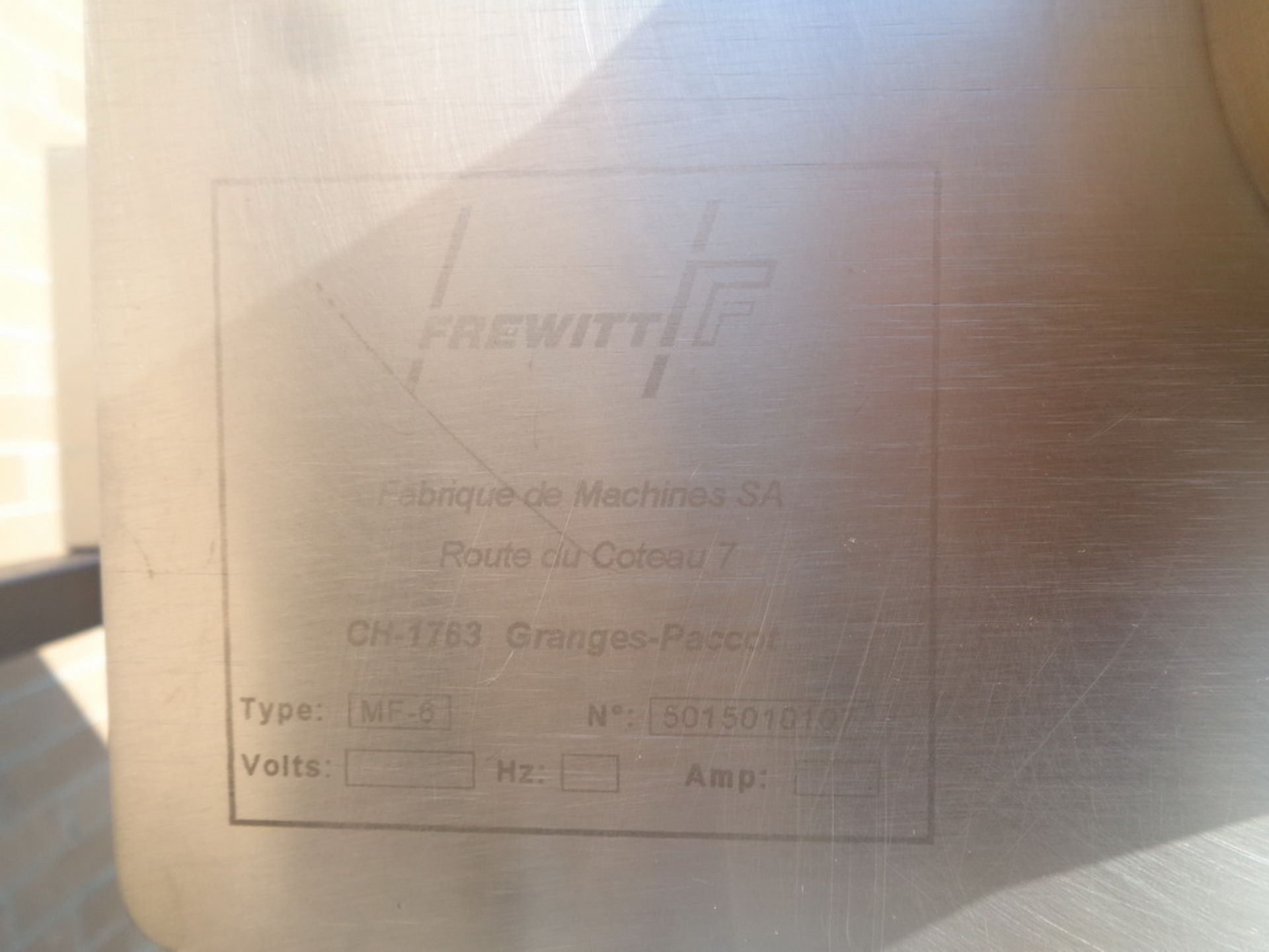 Frewitt Stainless Steel Oscillating Granulator, Model MF6 - Image 2 of 13