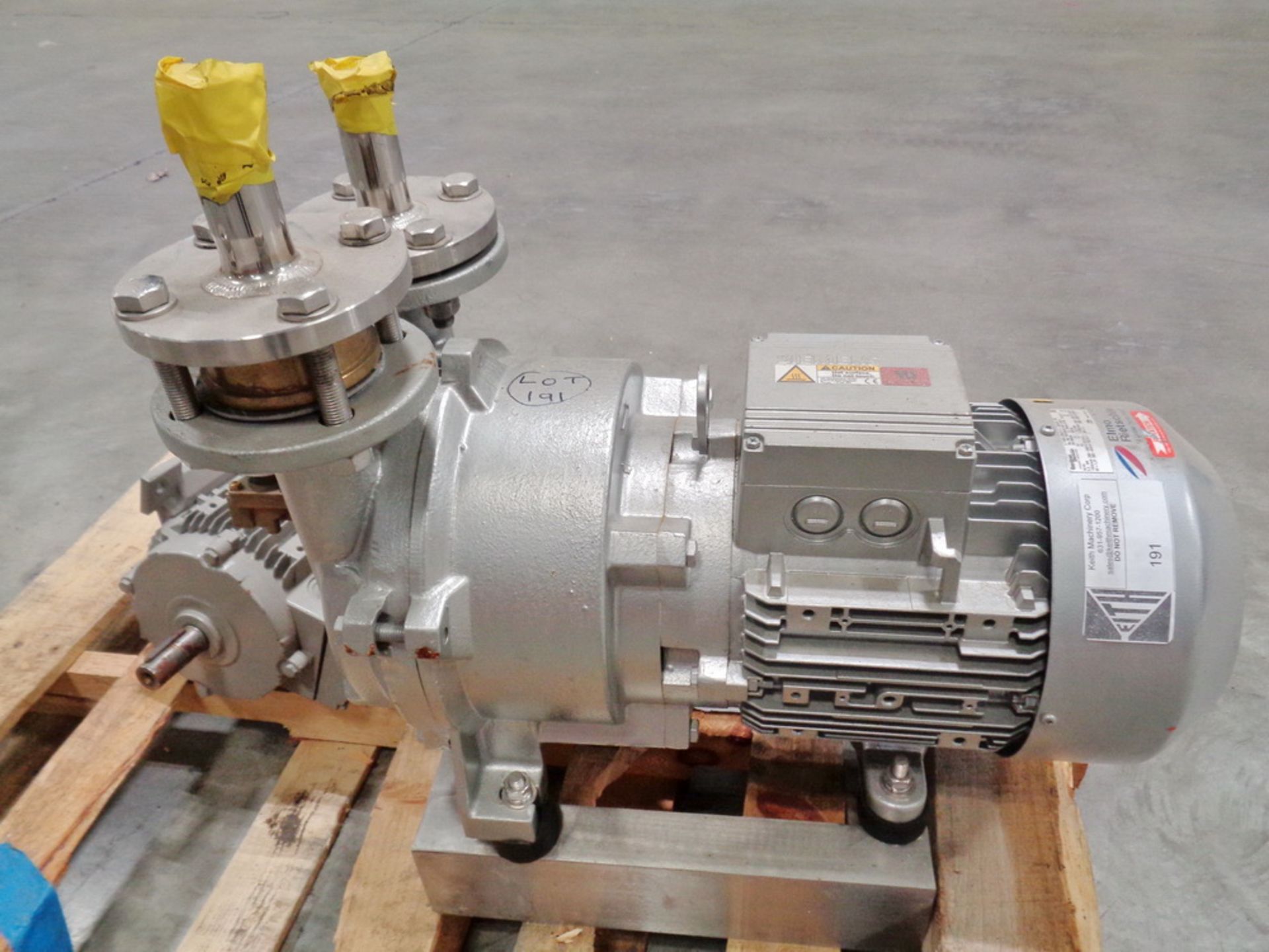 Gardner Denver - Elmo Rietschle 1 1/2HP Vacuum Pump - Image 3 of 4