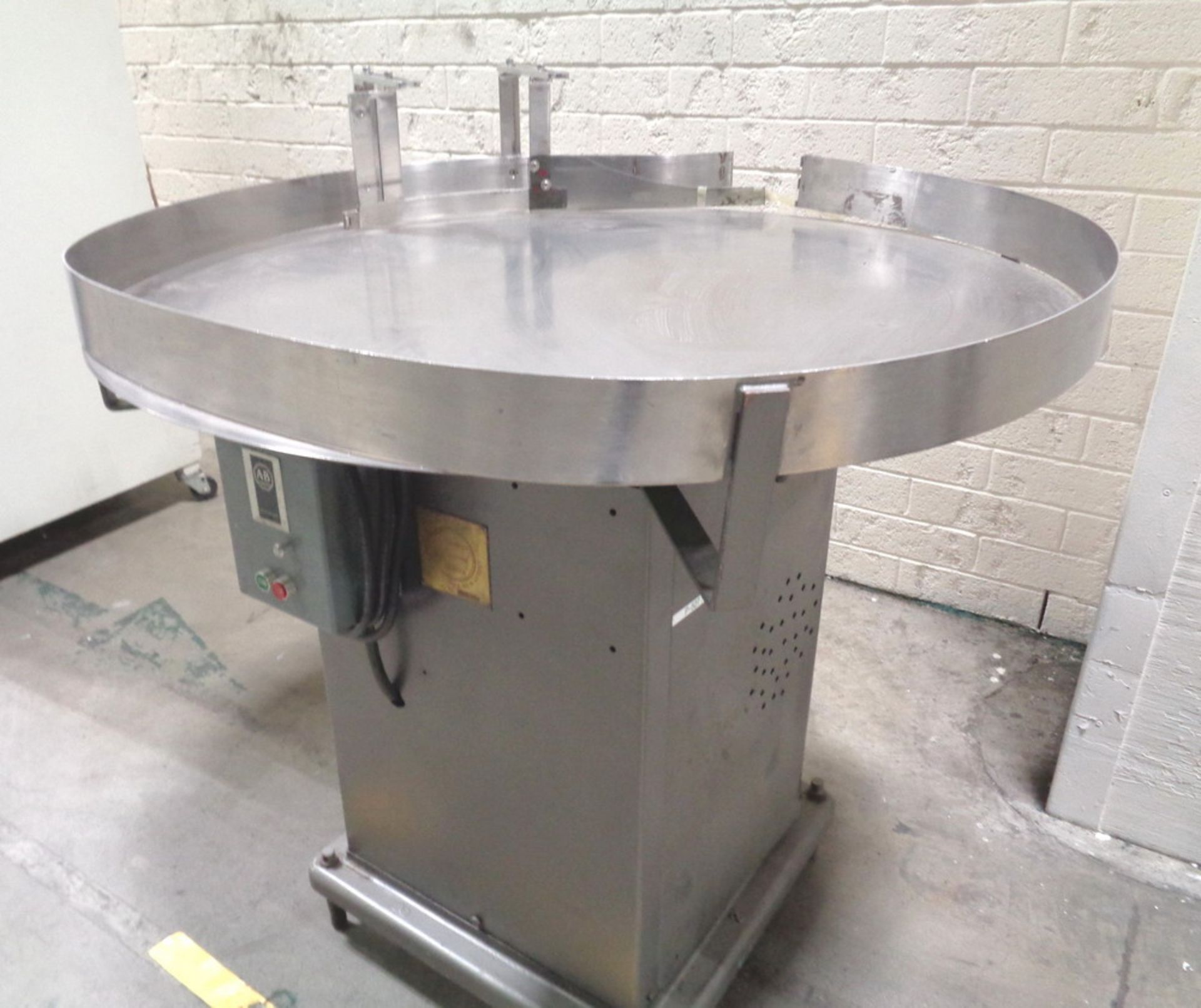 Anderson 42" SS Rotary Packaging Table - Image 2 of 4