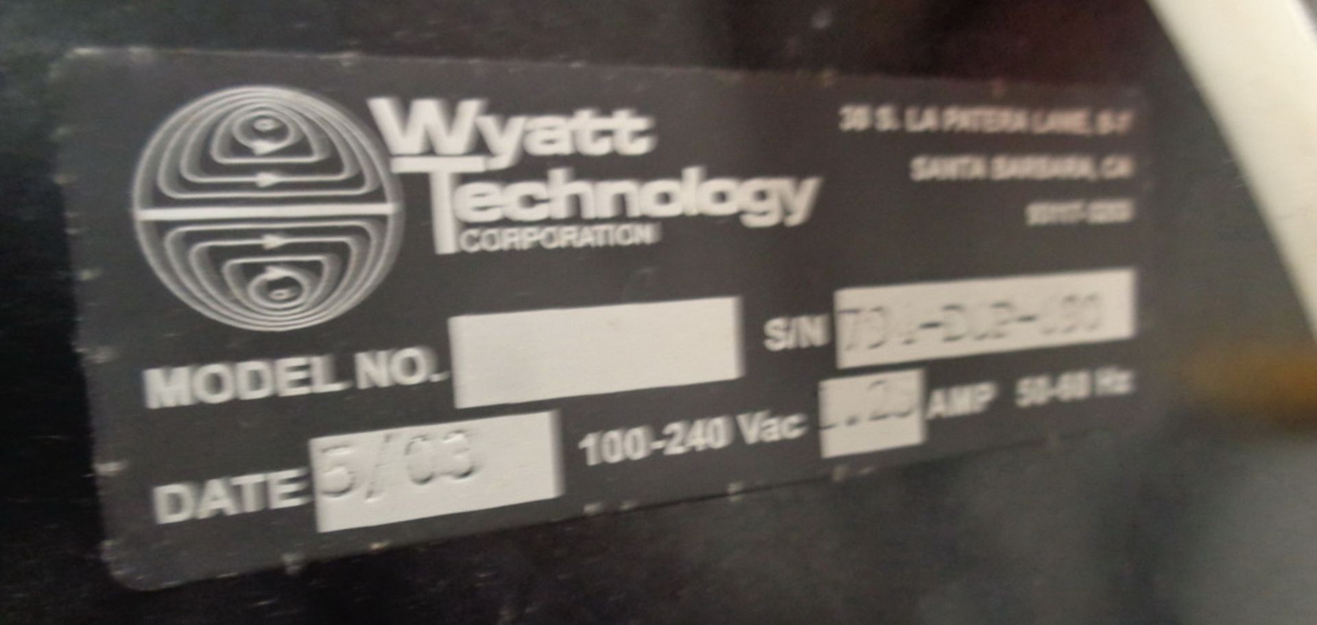 Wyatt Technology Optical System/Refractometer - Image 5 of 6