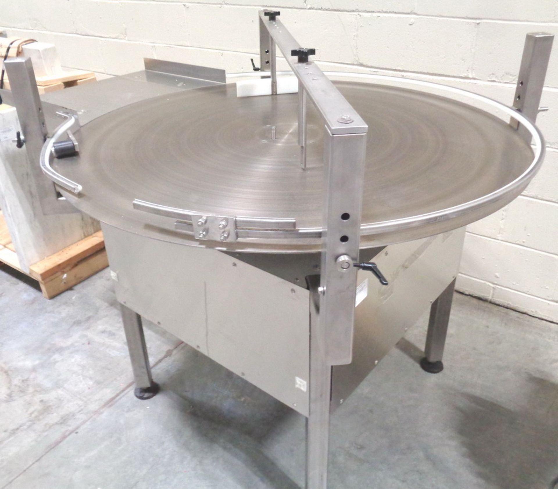 Lakso 48" SS Rotary Unscrambling Table - Image 2 of 5