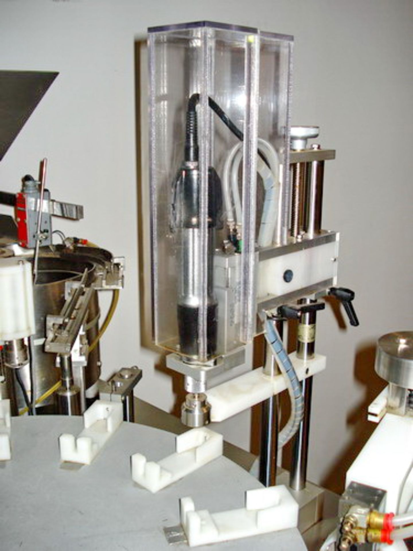 M&O Industries/Perry Monoblock Powder Filler and Capper, Model Monoblock, S/N P-216. - Image 12 of 20