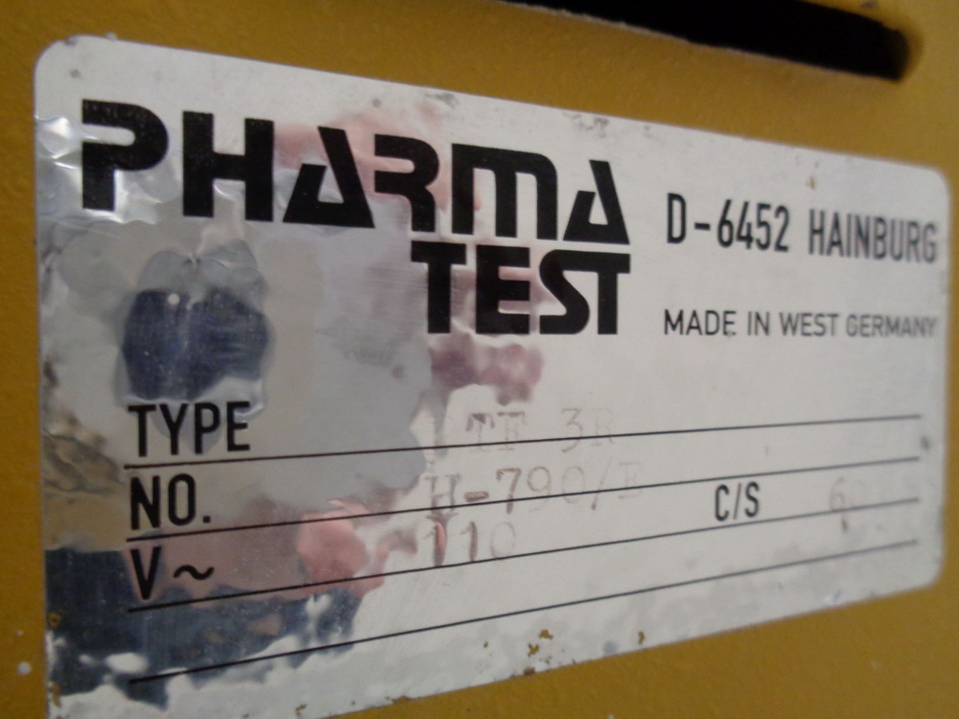 PharmaTest type PTF-R Friability Tester - Image 3 of 3