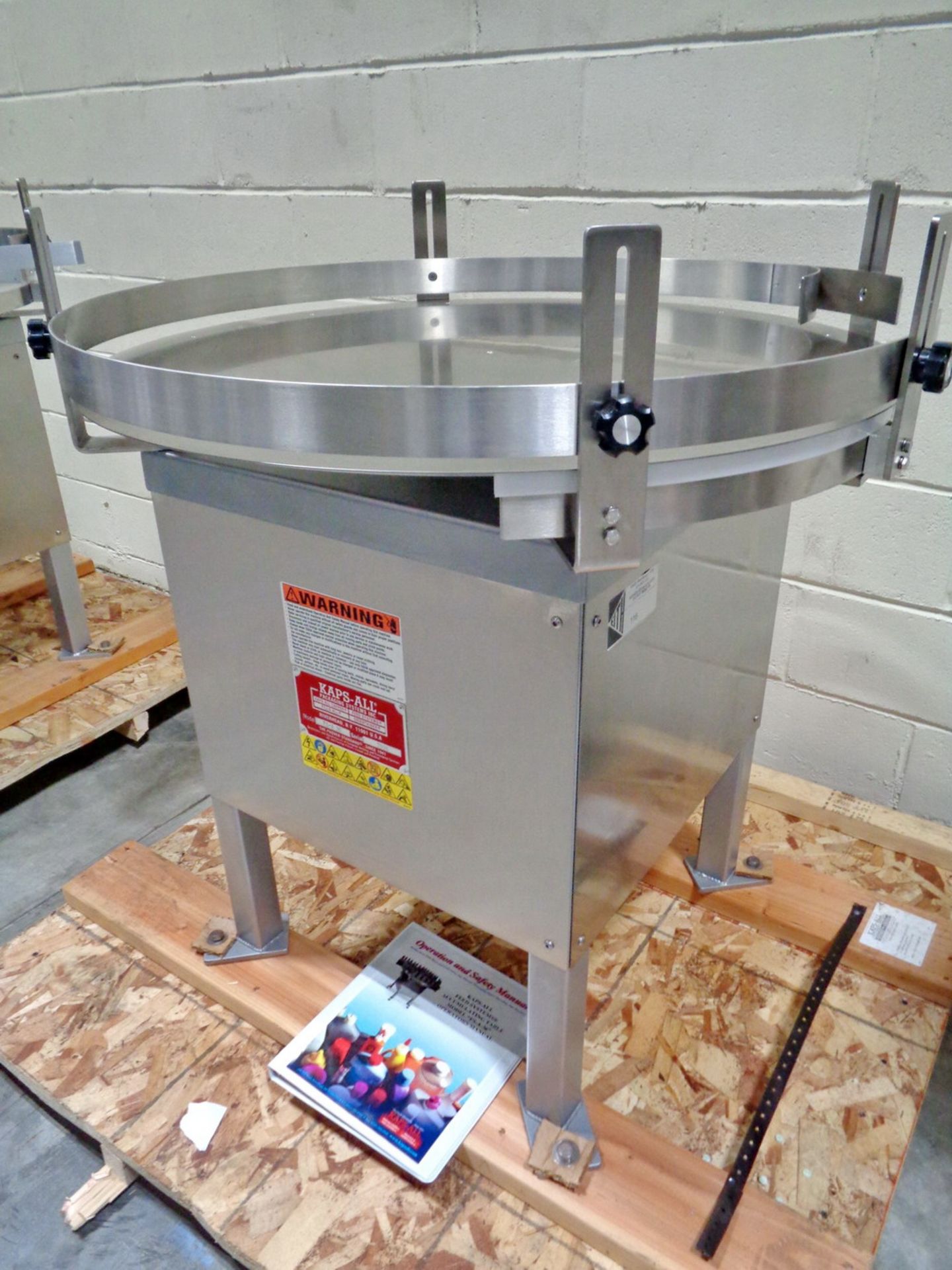 UNUSED Kaps All 36" Stainless Steel Rotary Accumulating Table, Model FS-A-36 - Image 2 of 6