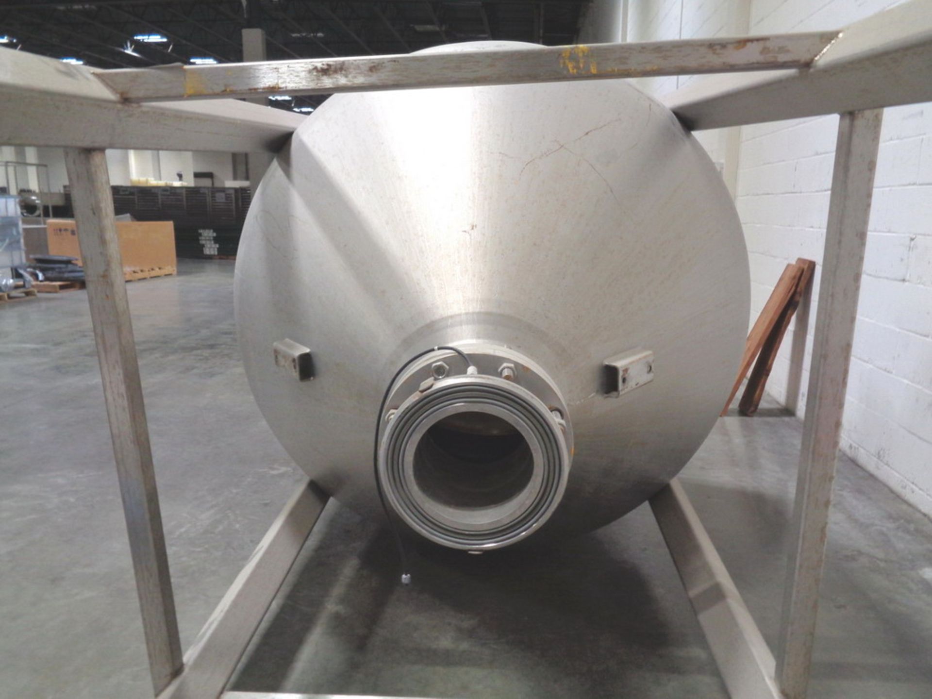 Precision SS Co SS Vacuum/Pressure Storage Process Vessel, S/N 4131s - Image 6 of 6