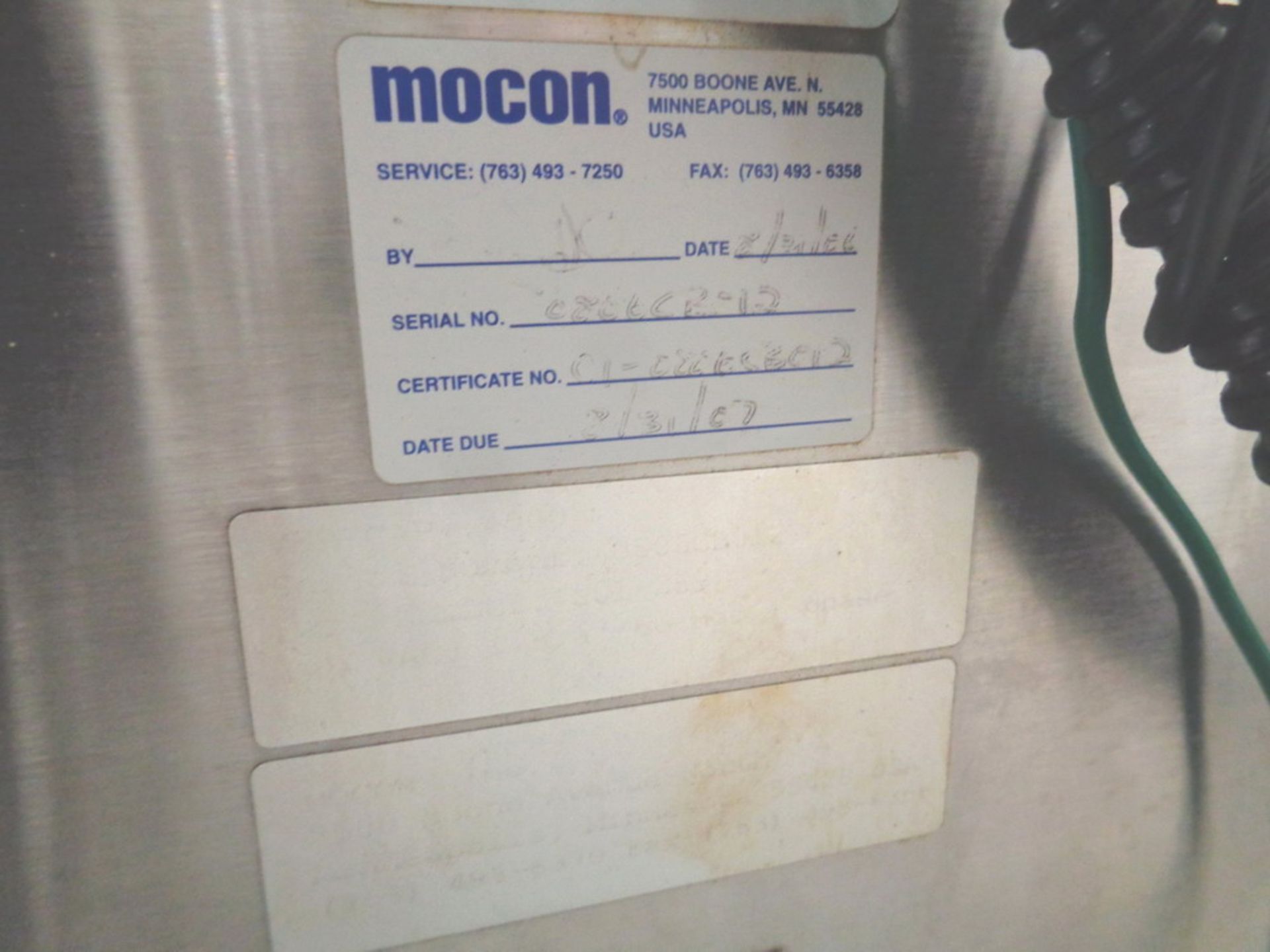 Mocon Automatic Vericap Capsule Checkweigher, Model 4000 - Image 8 of 8