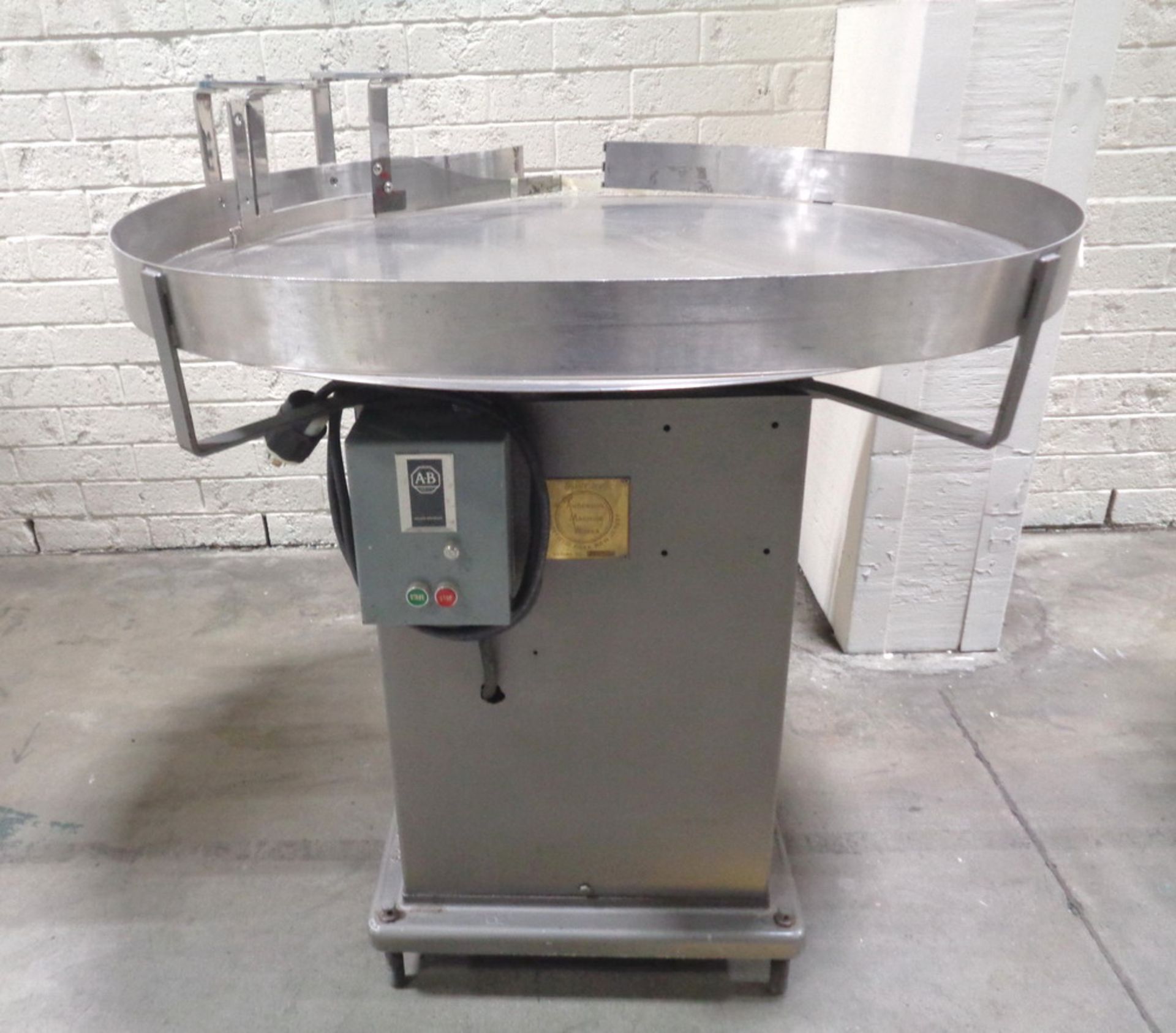 Anderson 42" SS Rotary Packaging Table