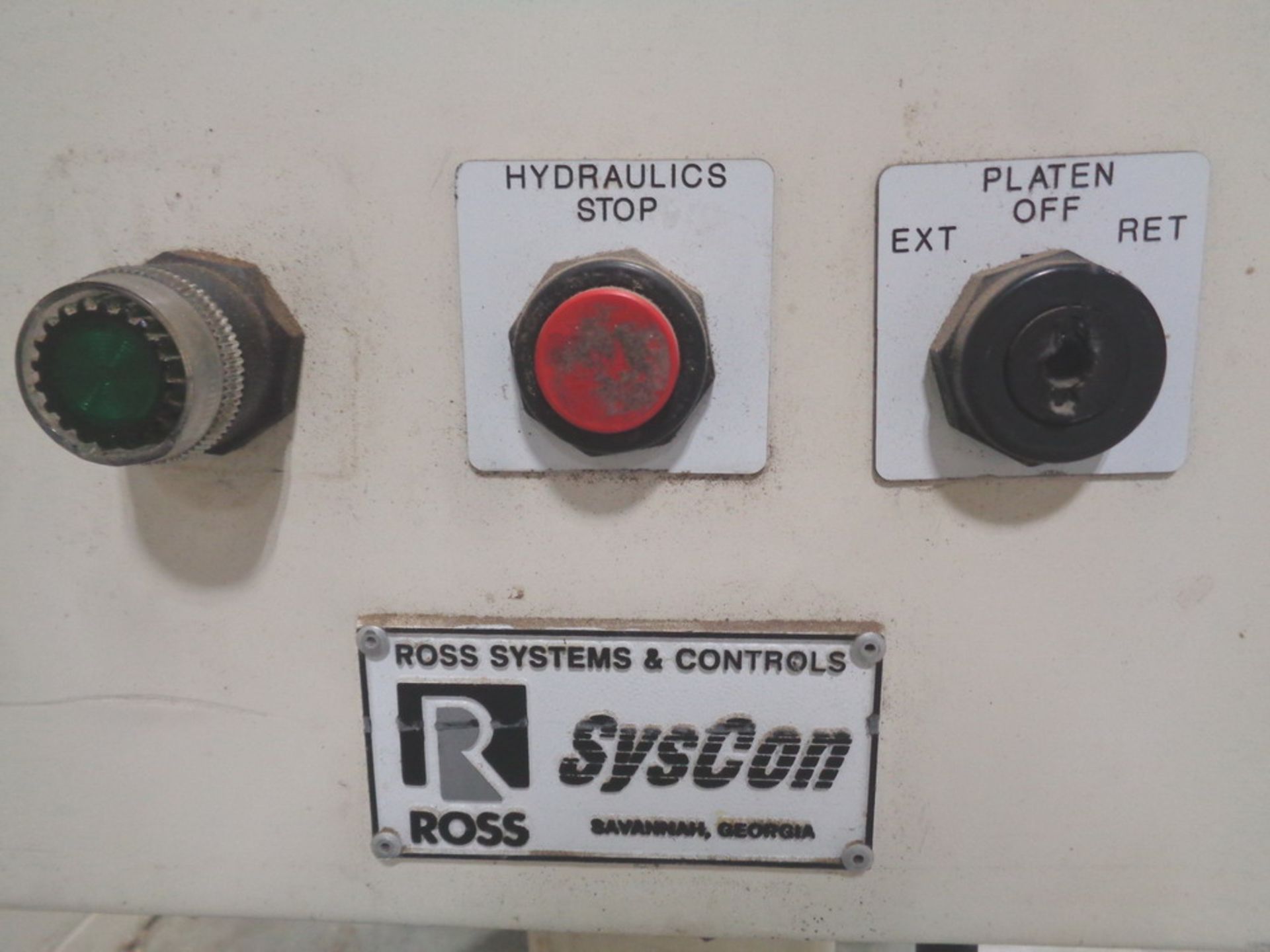 Ross Hydraulic Tank Press Out Unit for viscous materials, Plate Press - Image 3 of 5
