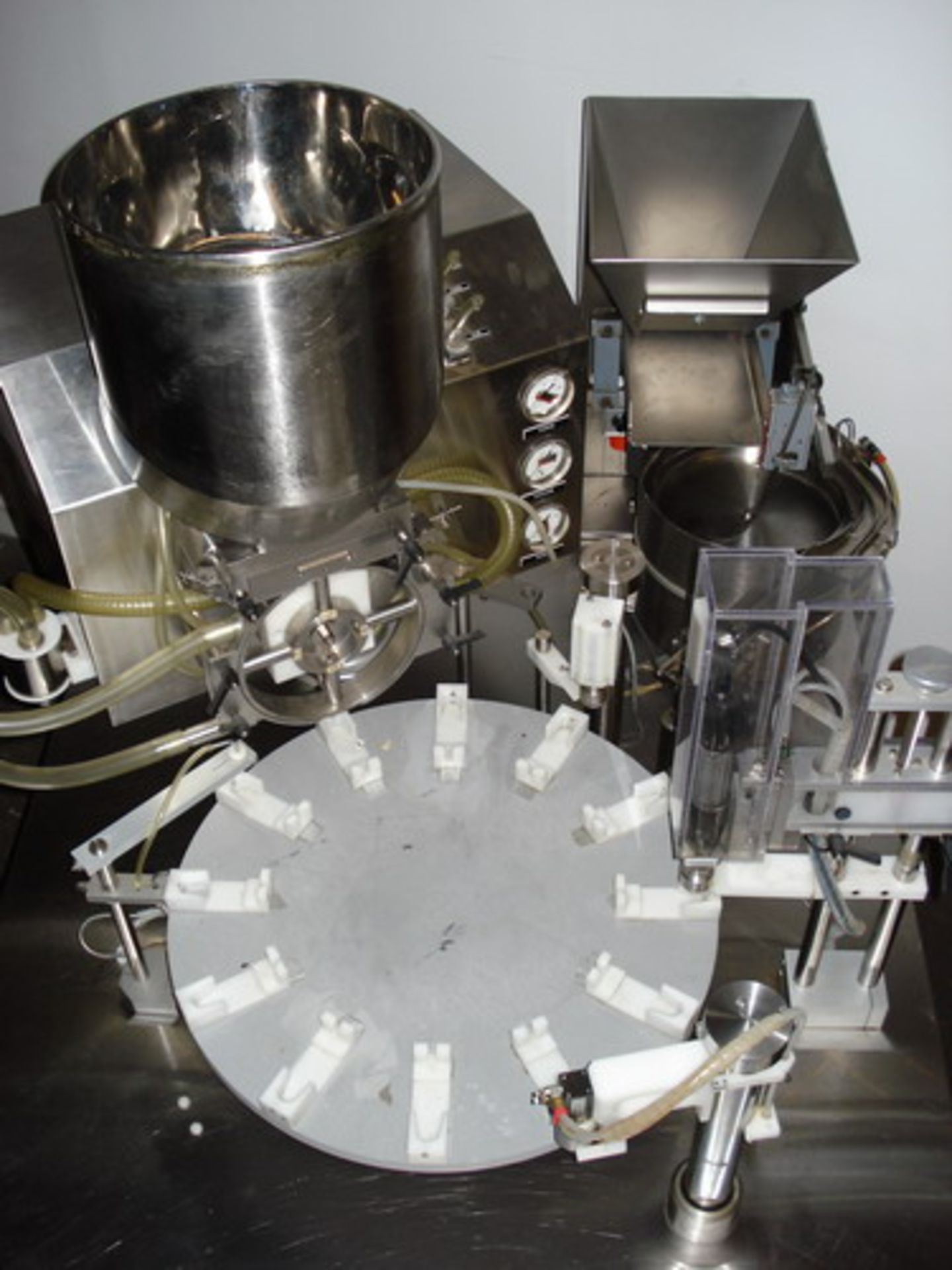 M&O Industries/Perry Monoblock Powder Filler and Capper, Model Monoblock, S/N P-216. - Image 17 of 20