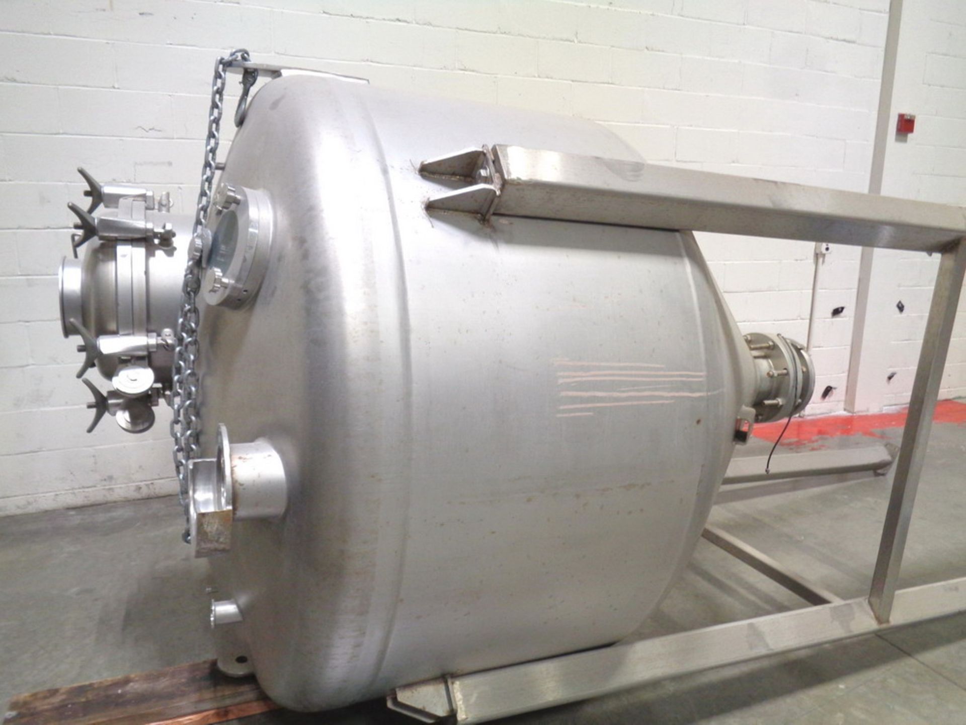Precision SS Co SS Vacuum/Pressure Storage Process Vessel, S/N 4131s - Image 2 of 6