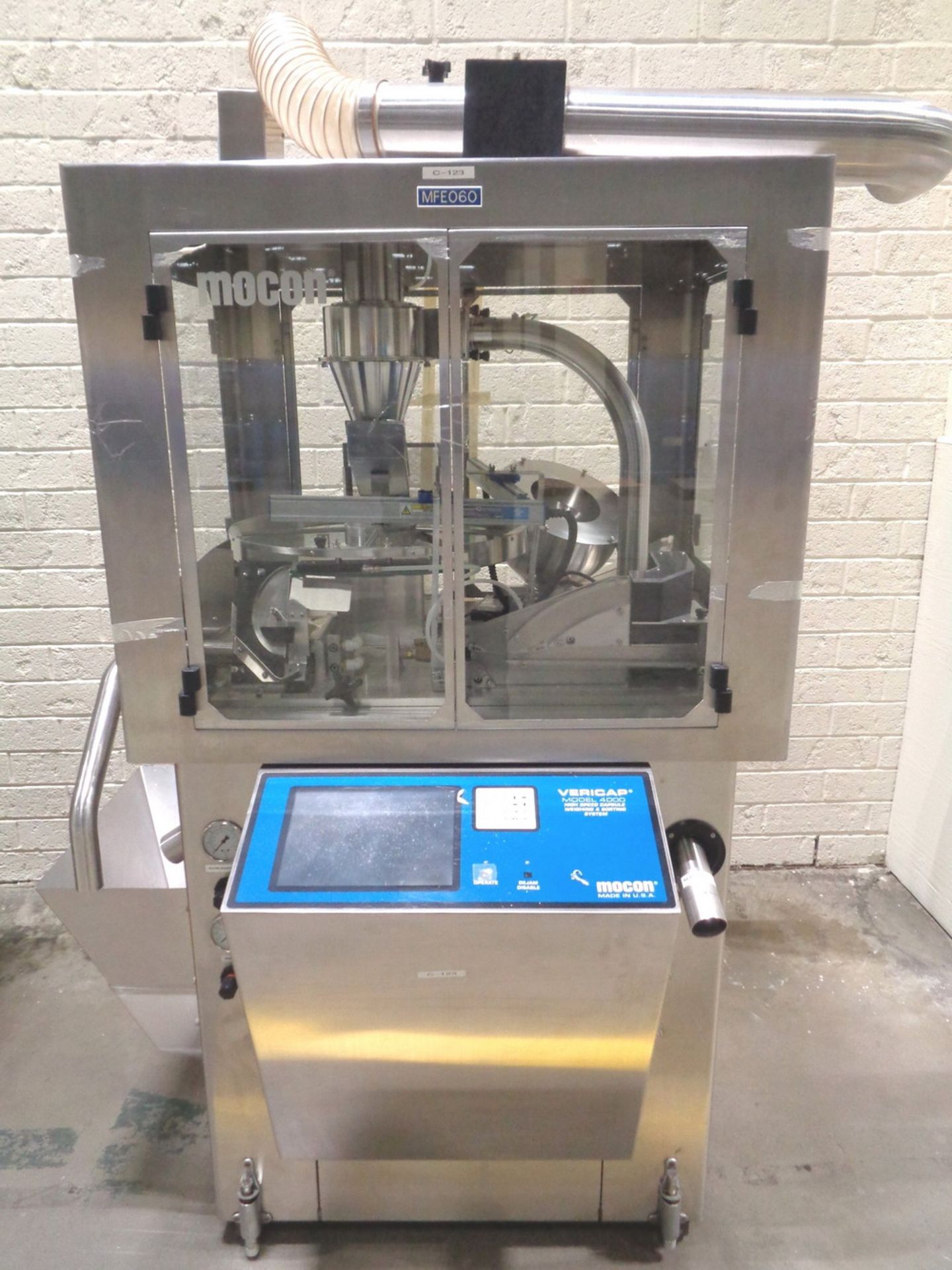 Mocon Automatic Vericap Capsule Checkweigher, Model 4000