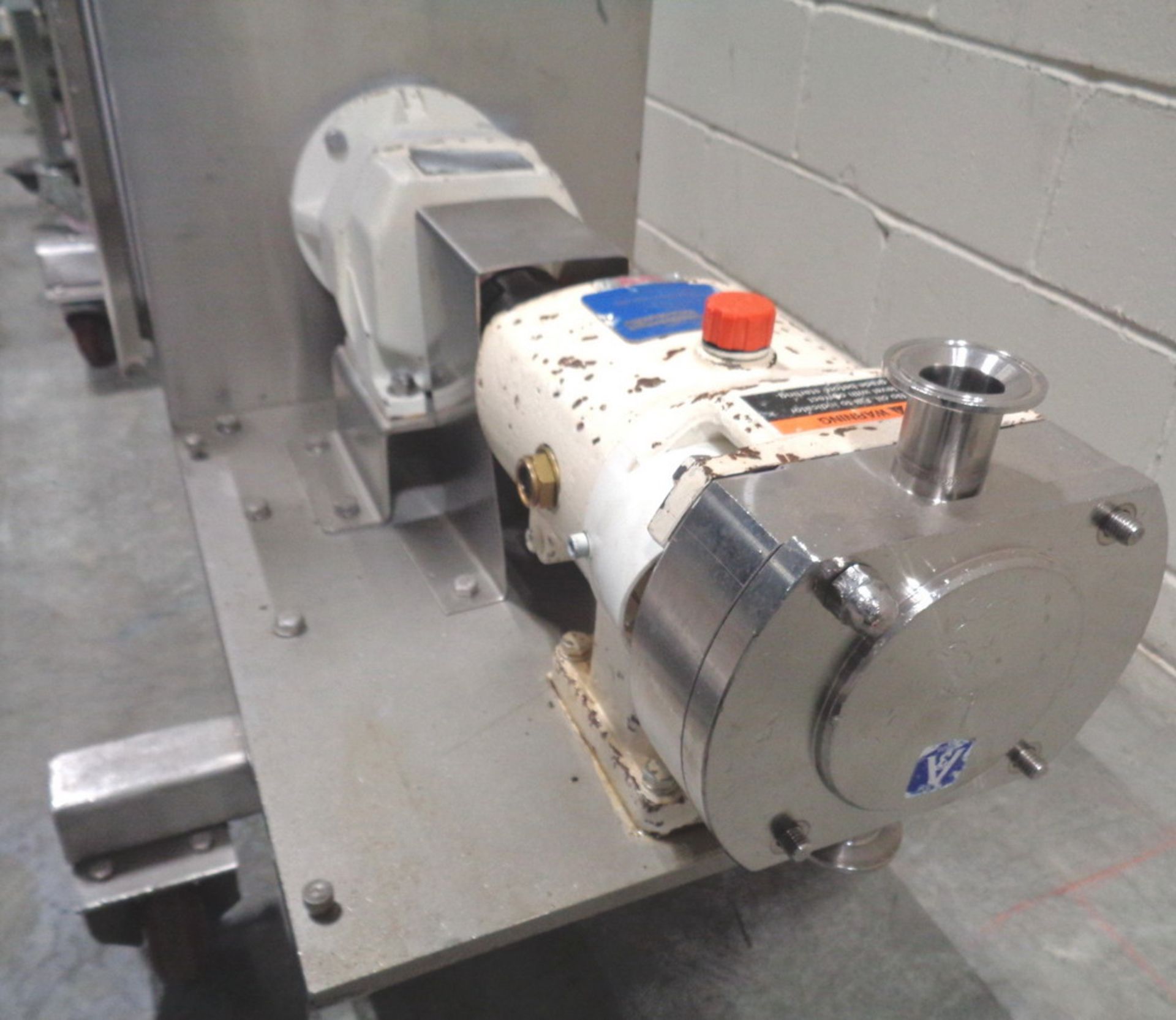 Alfa Laval SS Positive Displacement Pump Skid, Model GMPD-422 - Image 3 of 9