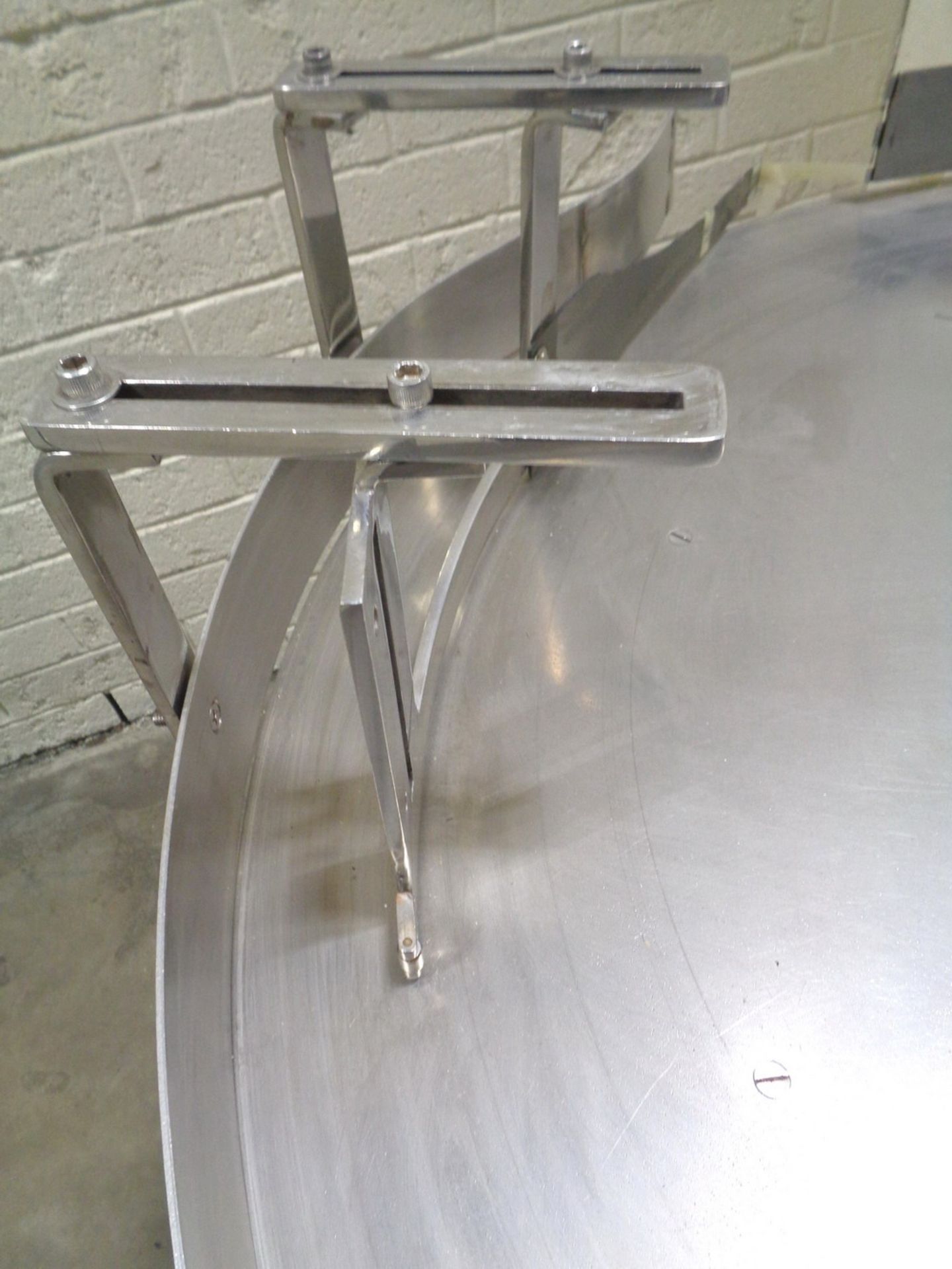 Anderson 42" SS Rotary Packaging Table - Image 3 of 4