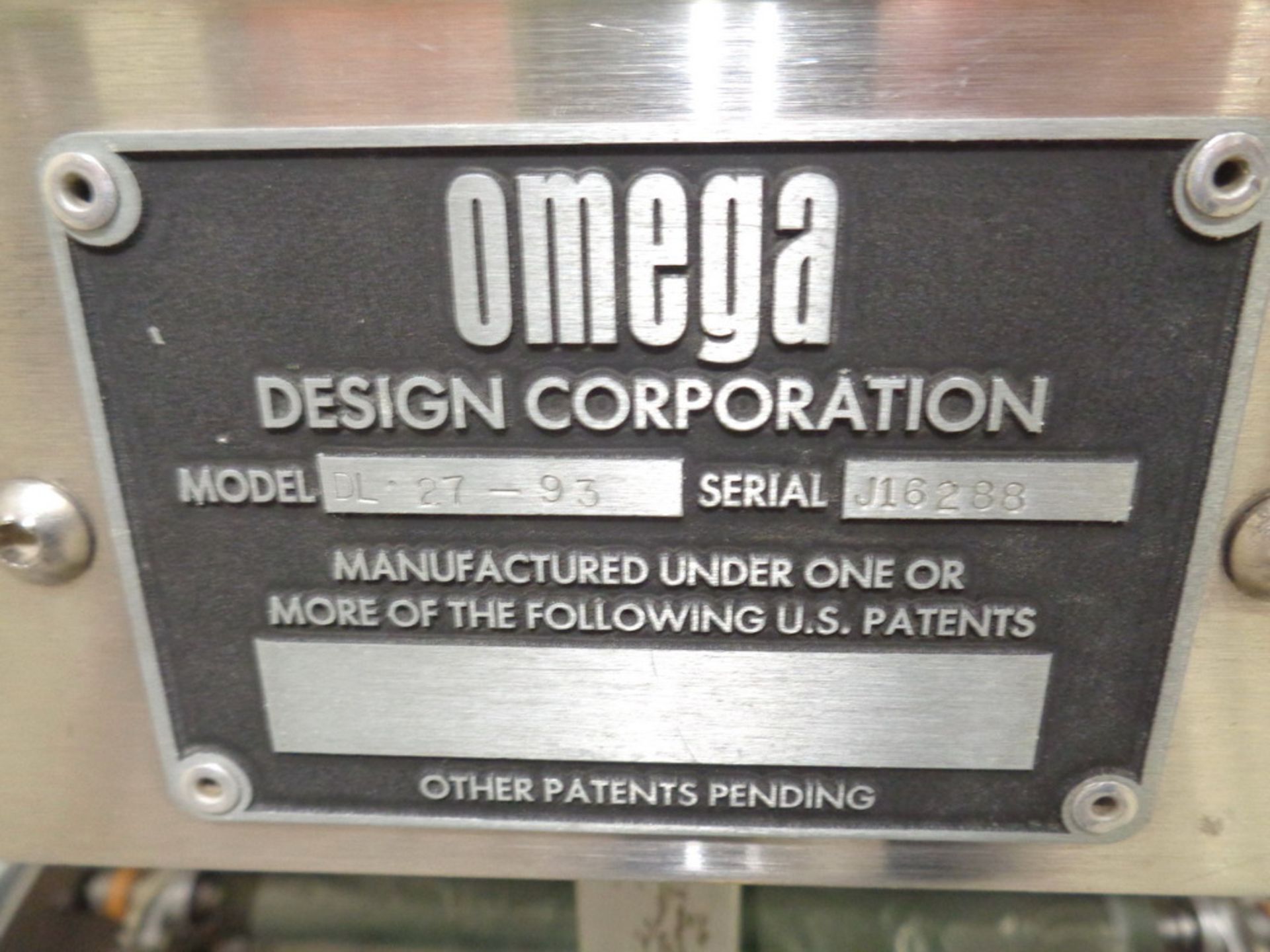 Omega Automatic Dual Lane Shrink Bundler, Model DL27, S/N J16288 - Image 4 of 11