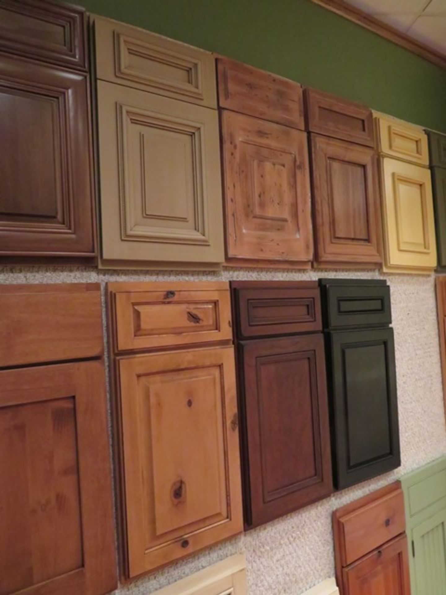 Lot of Cabinet Door Samples (On Both Sides of Wall & Inside Showroom) - Image 3 of 3