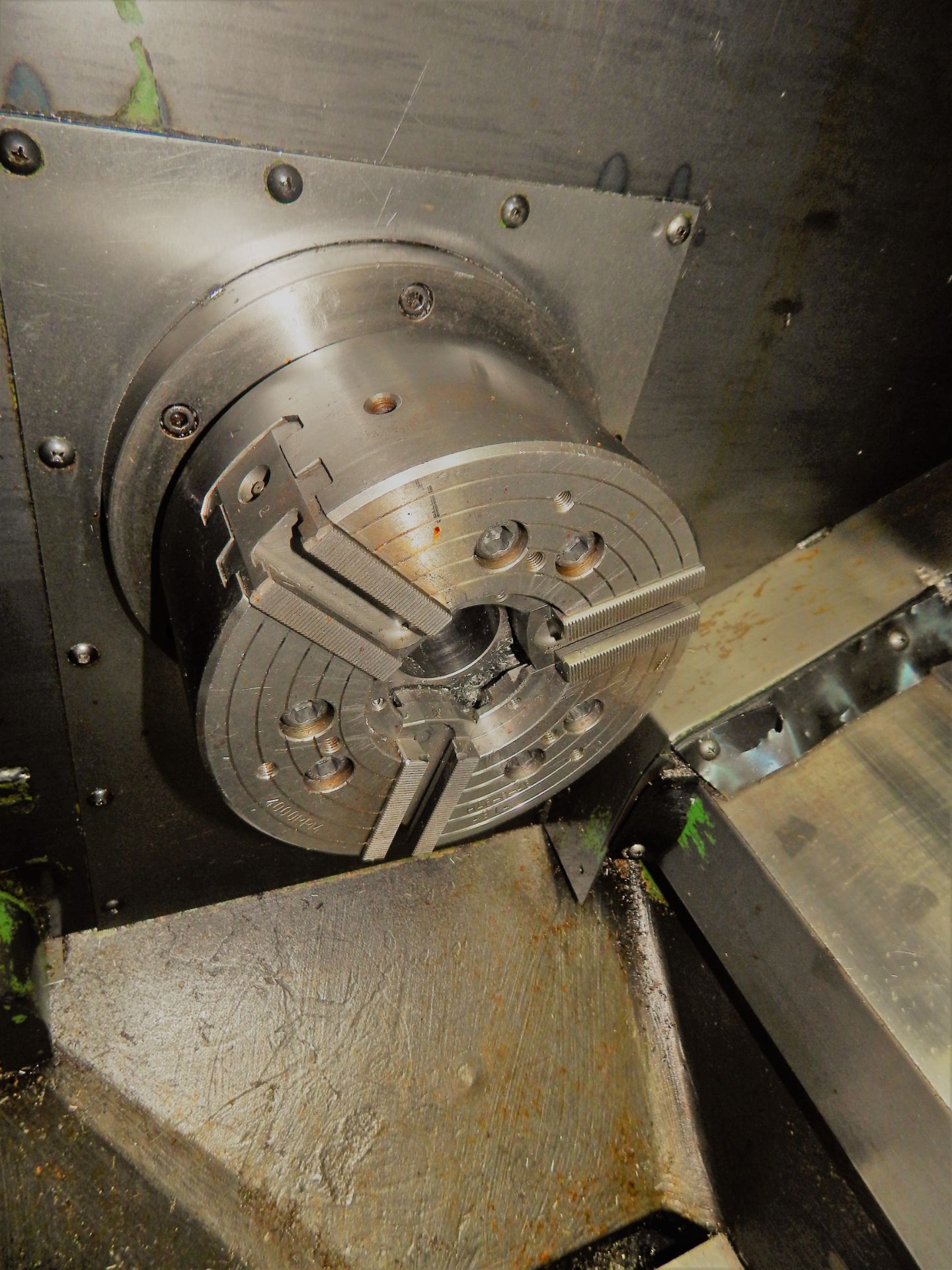 IKEGAI MDL. AX15Z CNC LATHE, 8" DIAMETER, 3-JAW CHUCK, 12 POSITION TURRET, TAIL STOCK, FANUC - Image 2 of 3