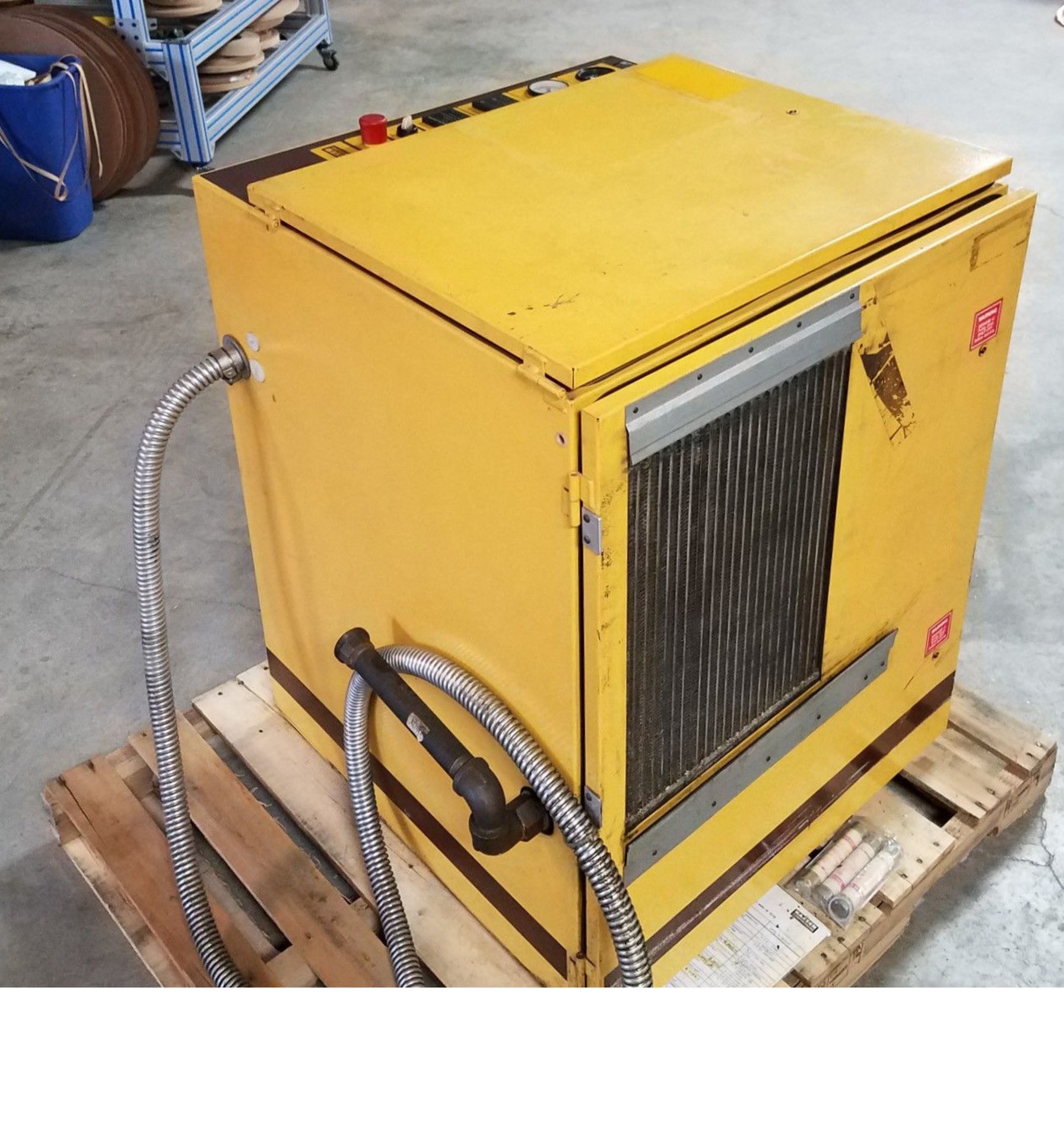 Kaeser Model SK-26 20-HP Skid Packaged Rotary Screw Type Air Compressor