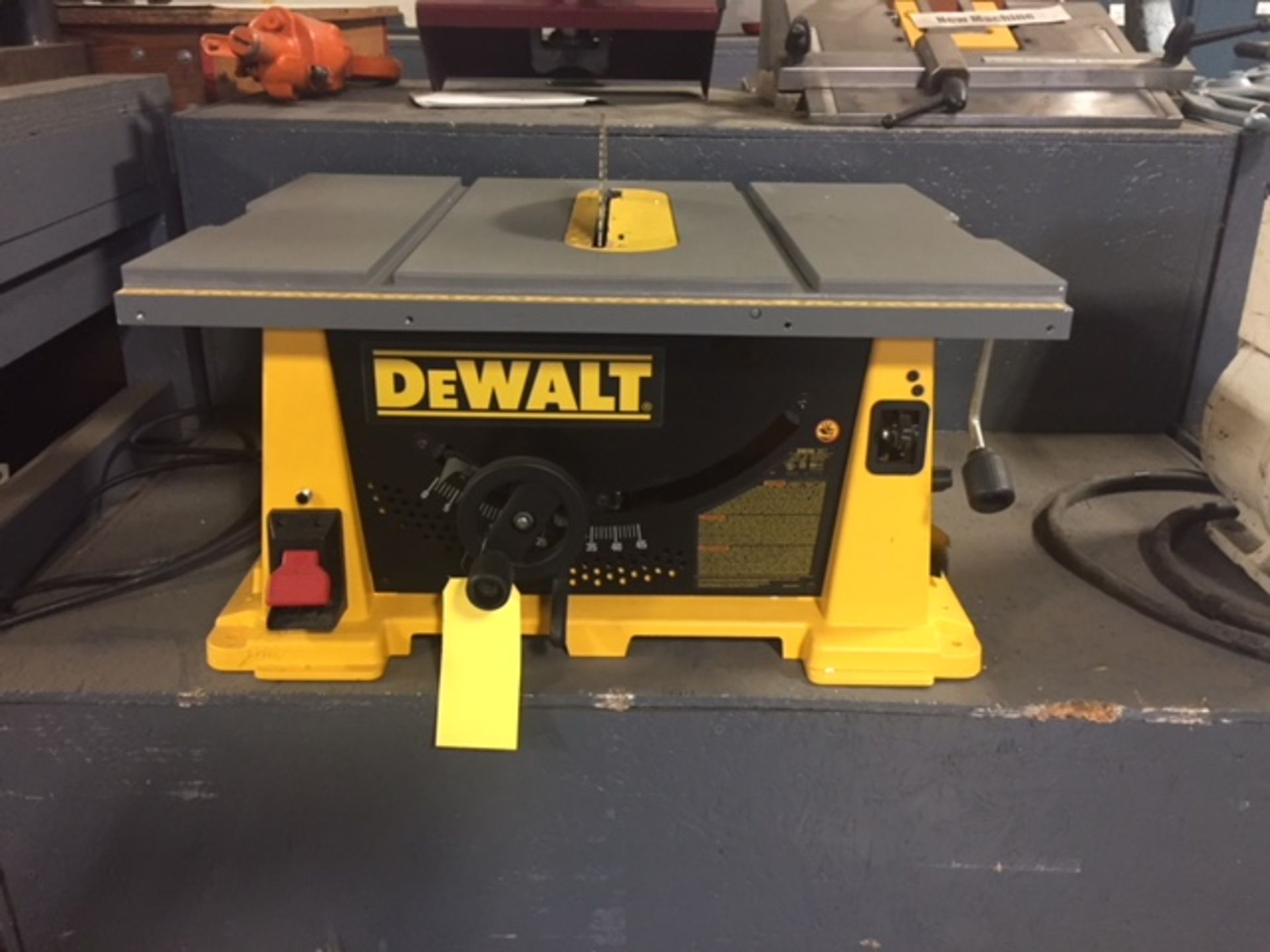 DeWalt Mdl. DW744 Table Saw, with 10" blade (Located in Ronkonkoma, NY)