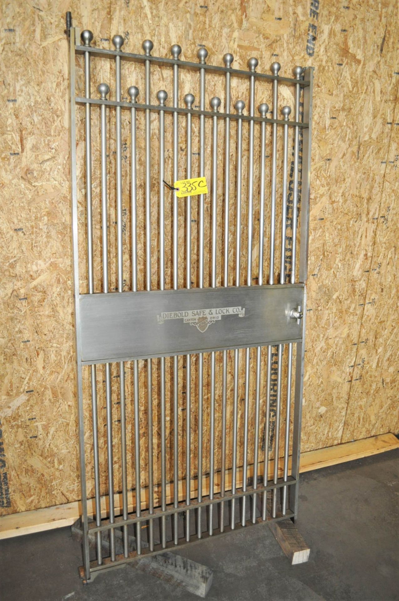 35" X 72" BANK VAULT DOOR [NO CONTENTS]