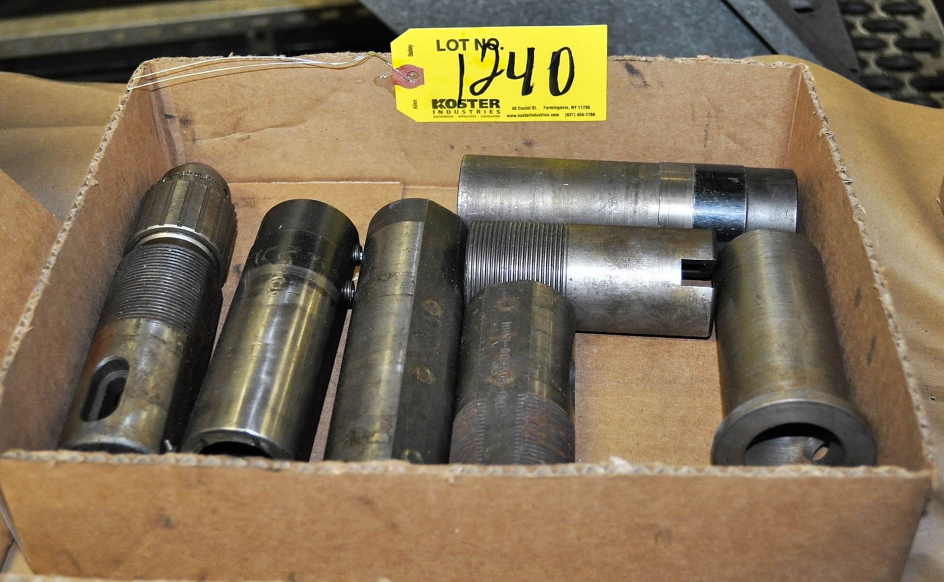 LOT OF ASSORTED LATHE SLEEVES