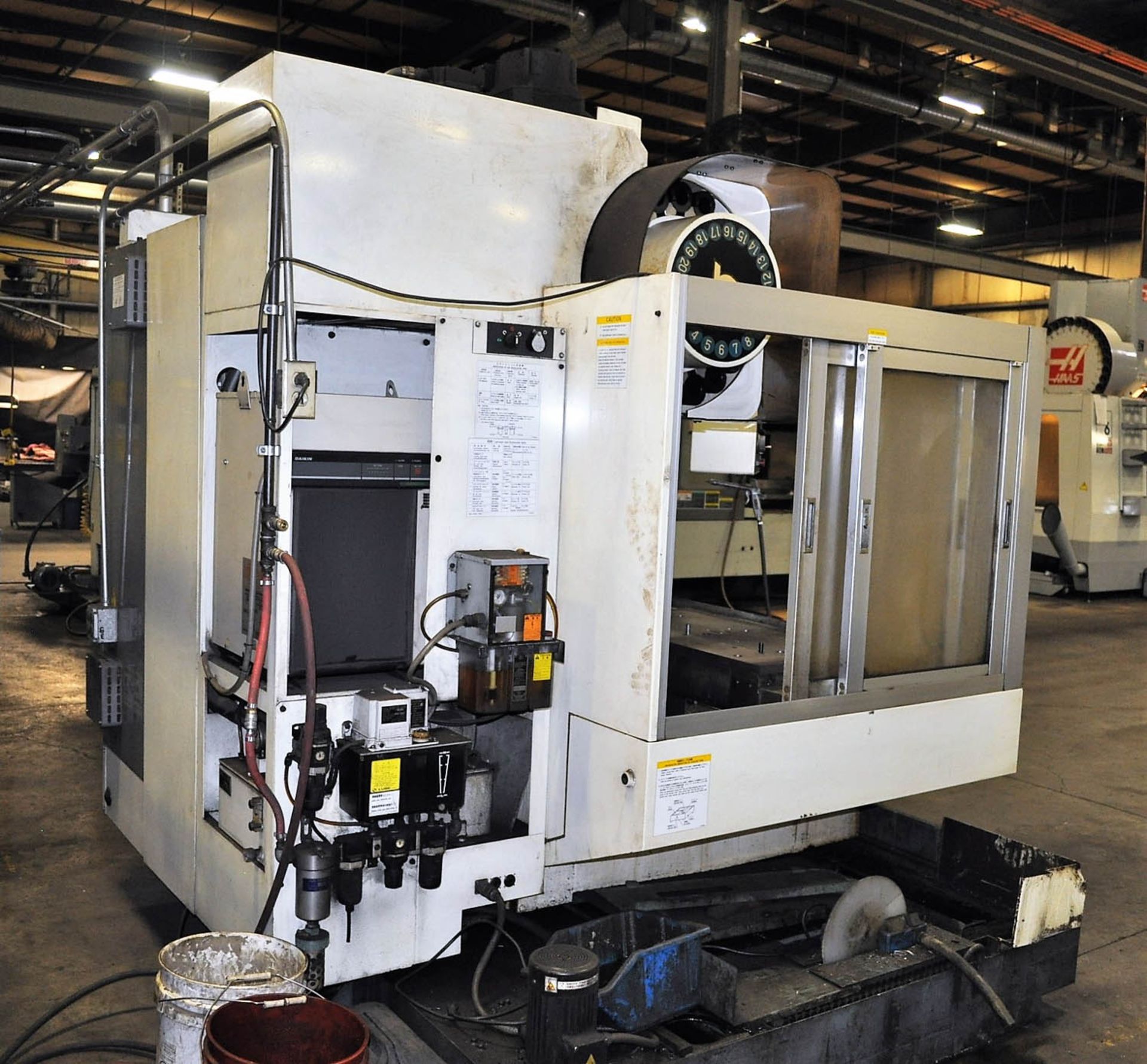 KITAMURA MYCENTER MDL. 3X CNC VERTICAL MACHINING CENTER, WITH 10,000 RPM, 20-POSITION AUTOMATIC TOOL - Image 6 of 8