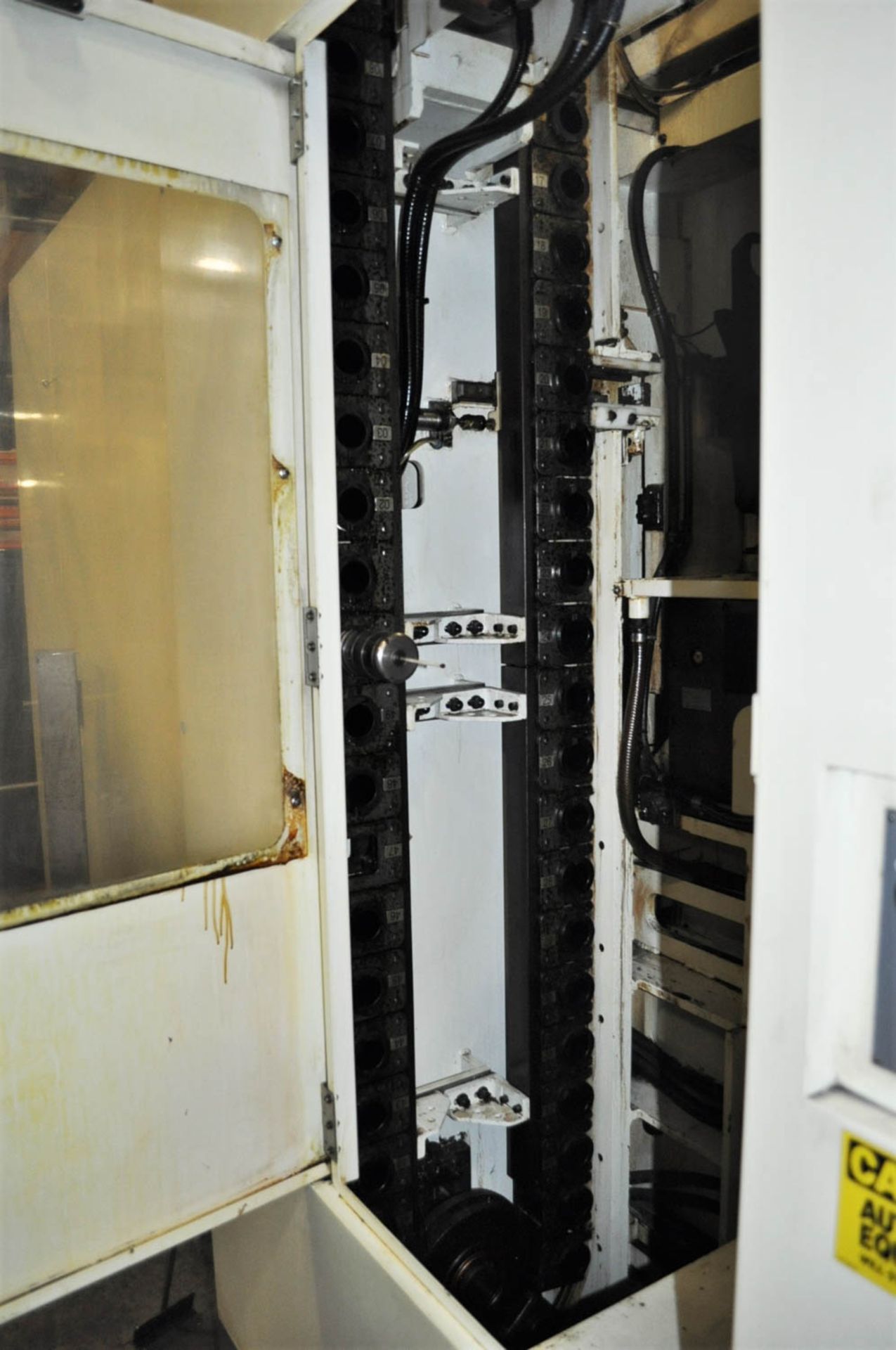 KITAMURA MYCENTER MDL. HX400i CNC HORIZONTAL MACHINING CENTER, WITH FANUC 16iM CNC CONTROL, TRAVELS: - Image 7 of 8