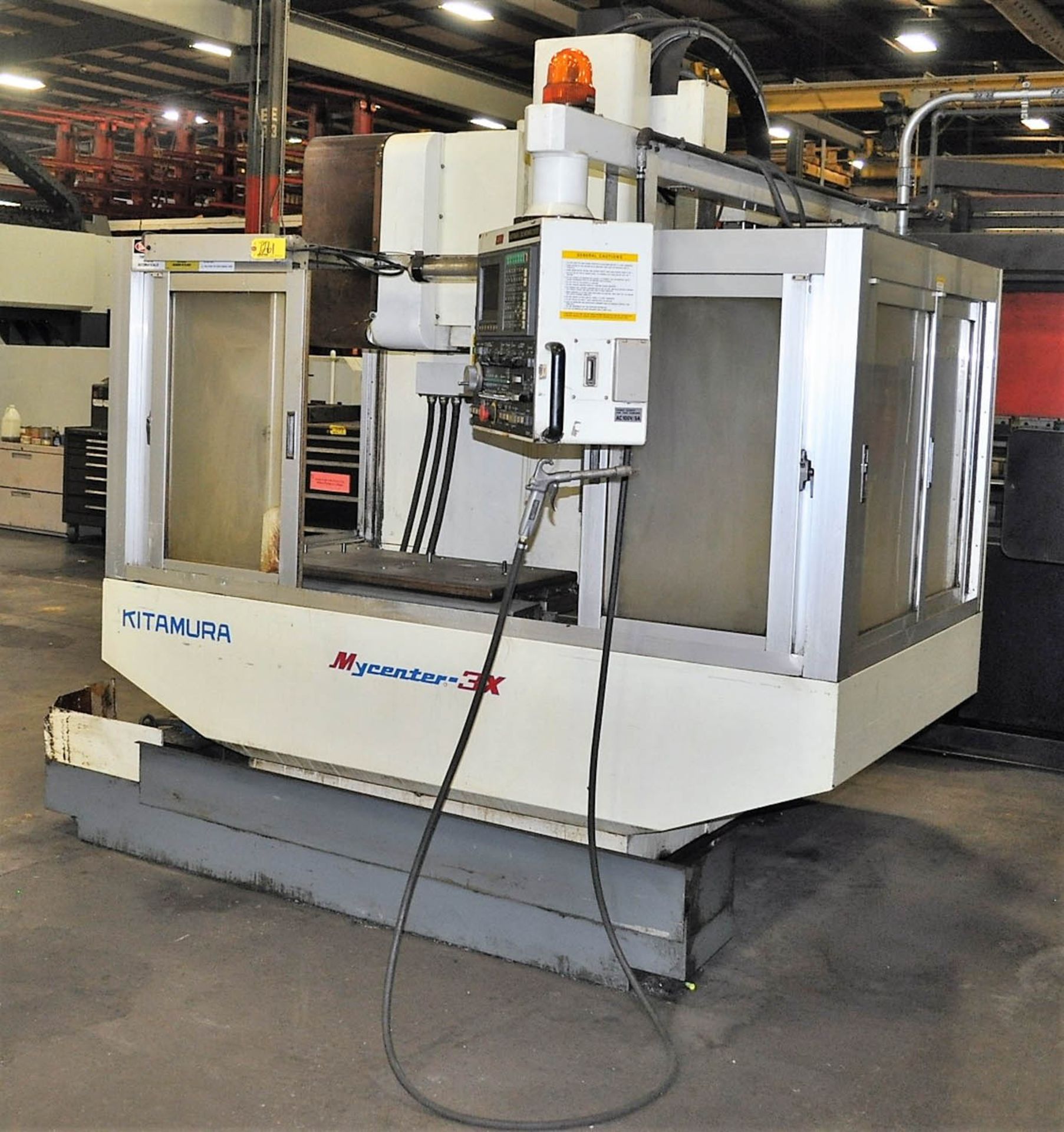 KITAMURA MYCENTER MDL. 3X CNC VERTICAL MACHINING CENTER, WITH 10,000 RPM, 20-POSITION AUTOMATIC TOOL - Image 4 of 8