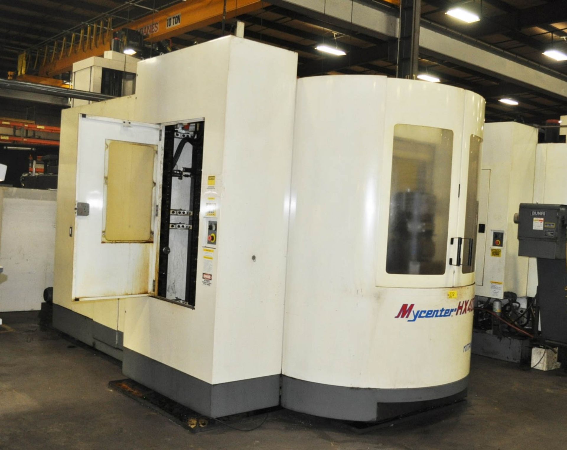 KITAMURA MYCENTER MDL. HX400 CNC HORIZONTAL MACHINING CENTER, WITH FANUC 16iM CNC CONTROL, - Image 3 of 8