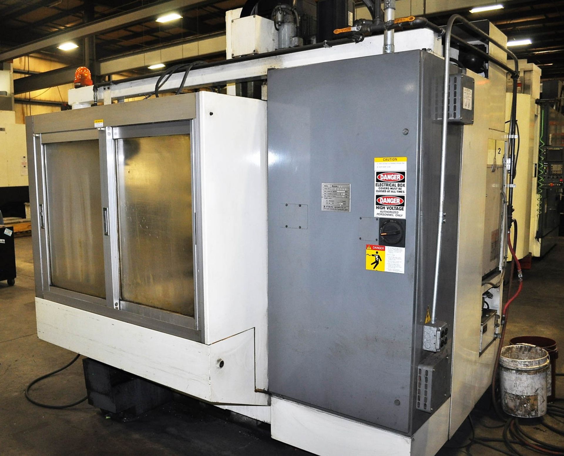 KITAMURA MYCENTER MDL. 3X CNC VERTICAL MACHINING CENTER, WITH 10,000 RPM, 20-POSITION AUTOMATIC TOOL - Image 7 of 8
