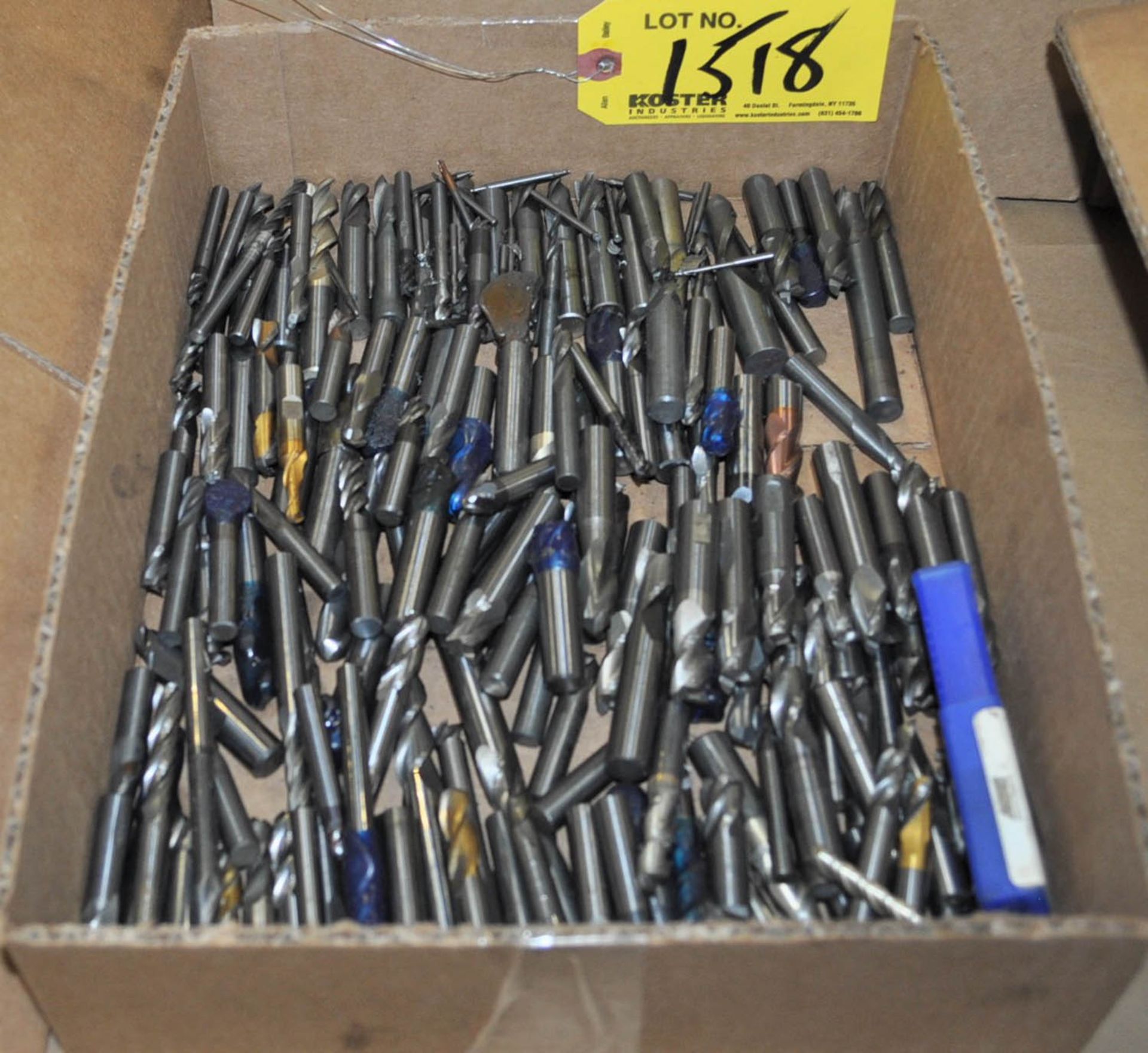 LOT OF ASSORTED SOLID CARBIDE END MILLS