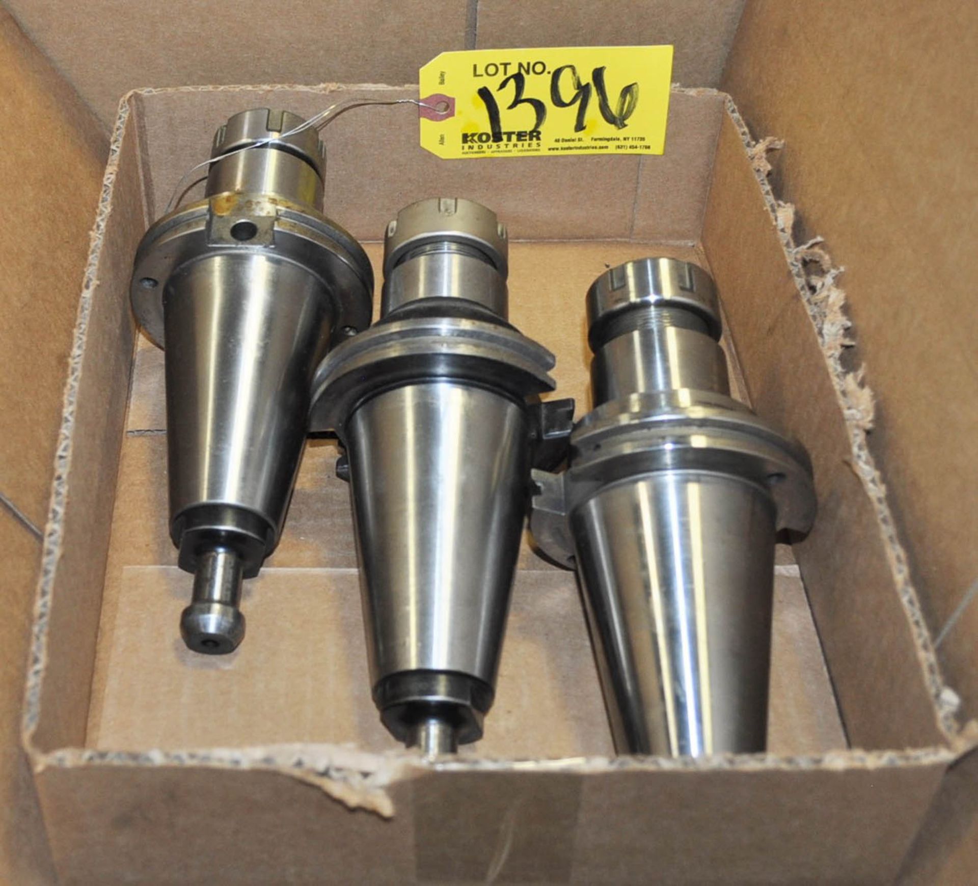[3] ASSORTED CAT 50T COLLET HOLDERS