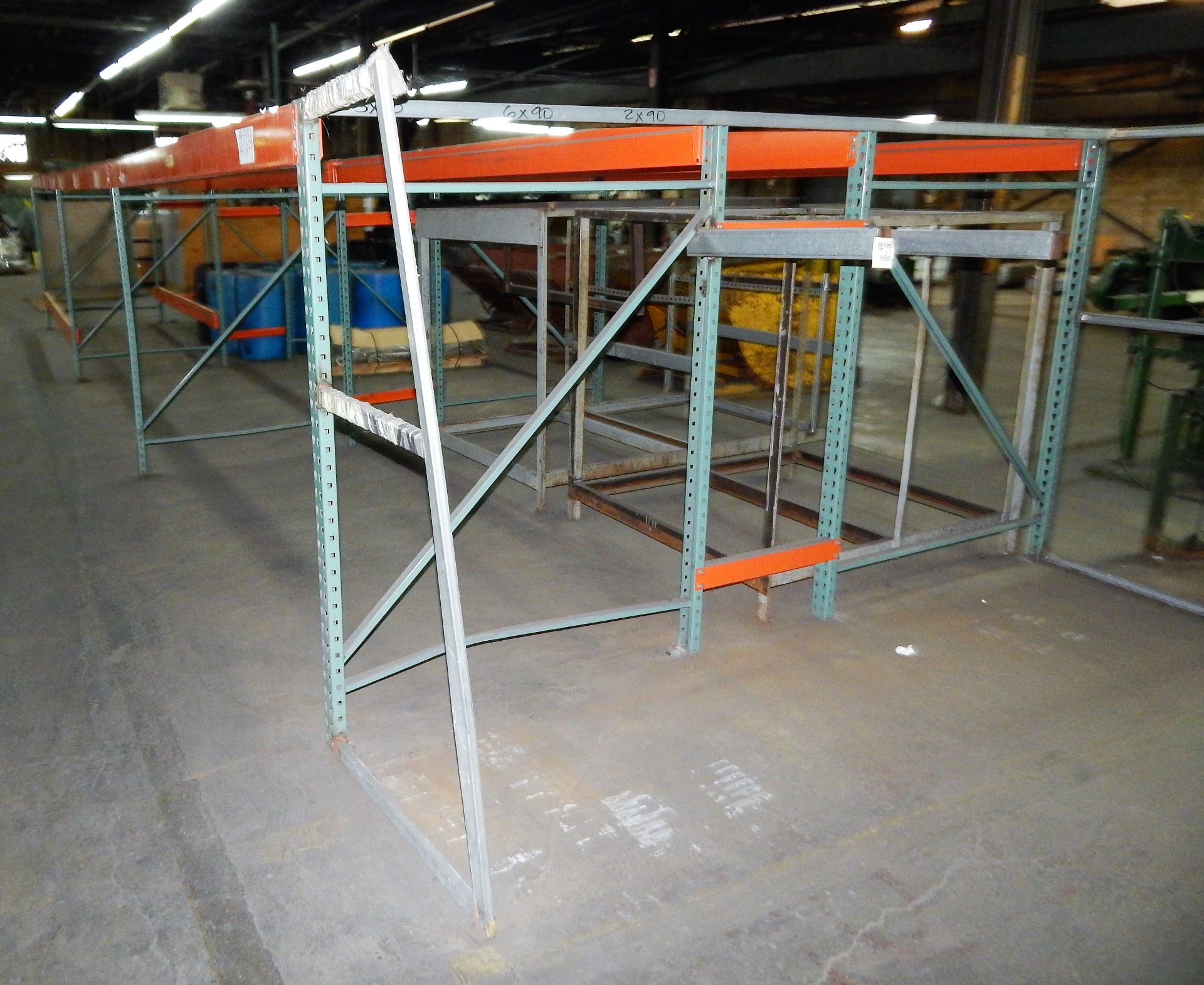 (7) SECTIONS OF 72" X 133" X 50" RACKING