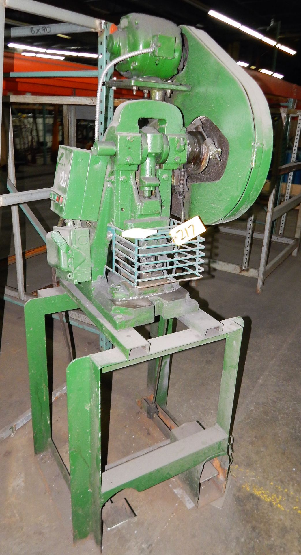 WATERBURY FARRELL APPROXIMATELY 5-TON CAPACITY FLYWHEEL TYPE PUNCH PRESS