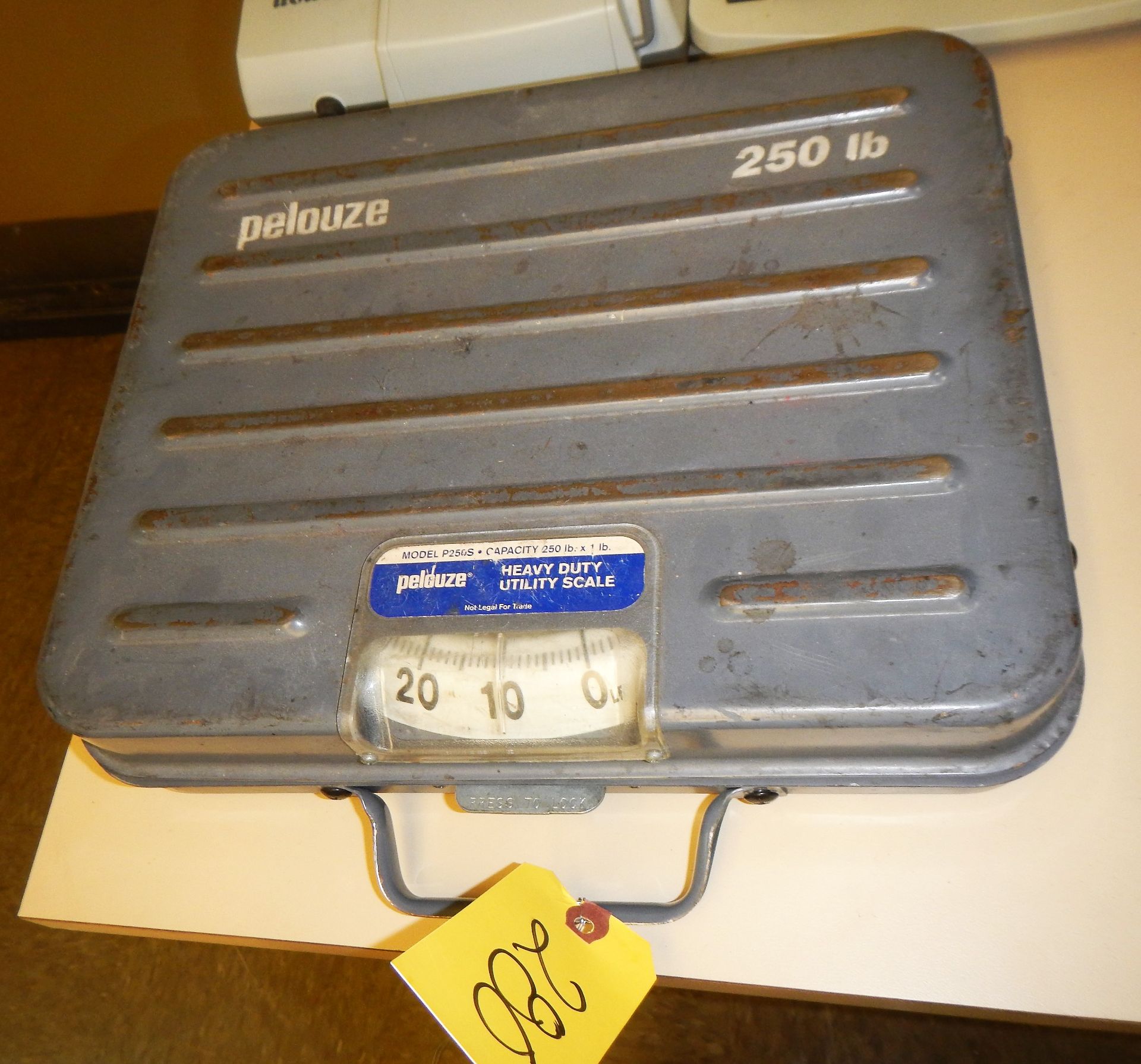 PELOUZE 250# CAPACITY HEAVY DUTY SHIPPING SCALE