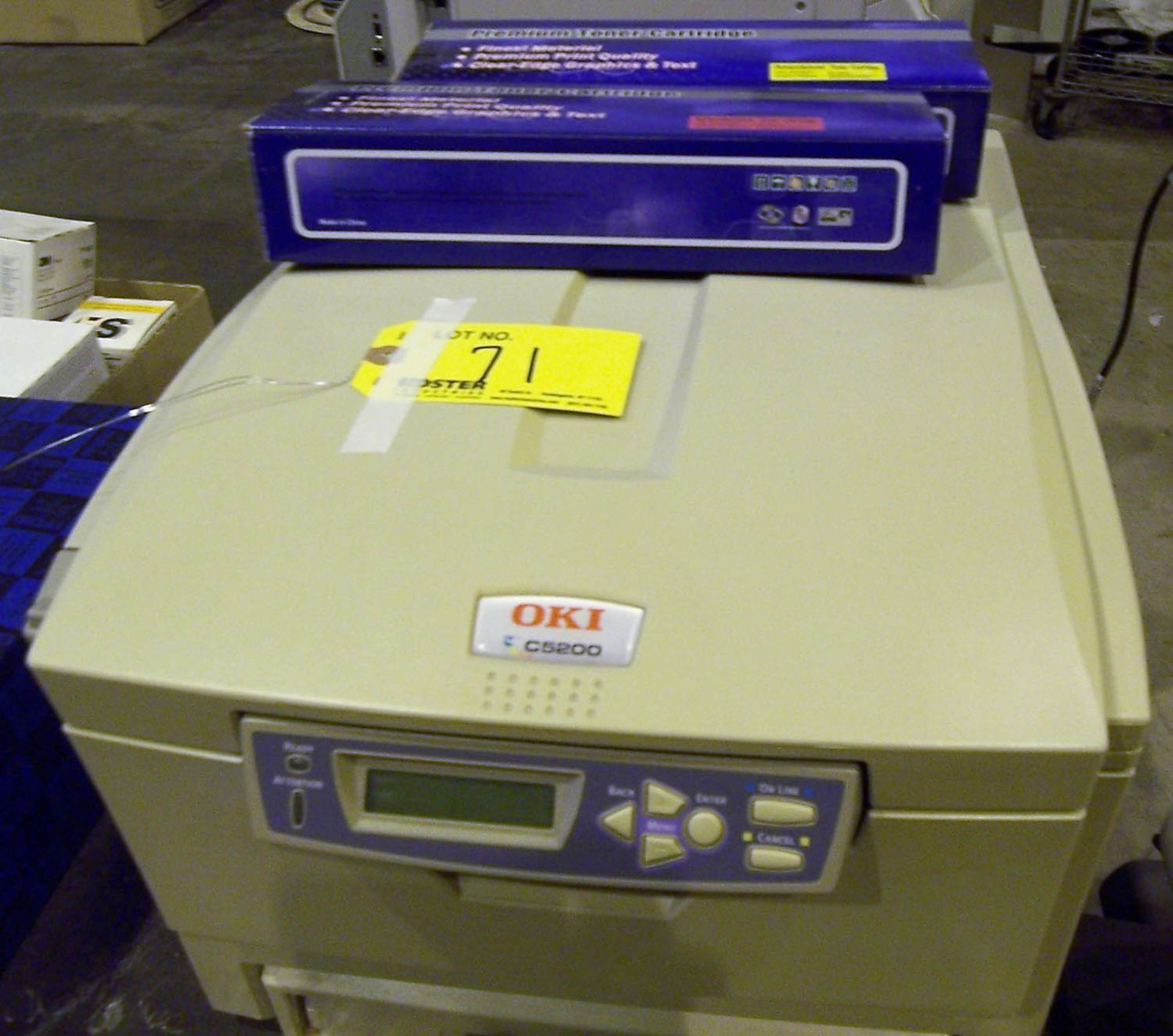 OKI MDL. C5200 COPIER