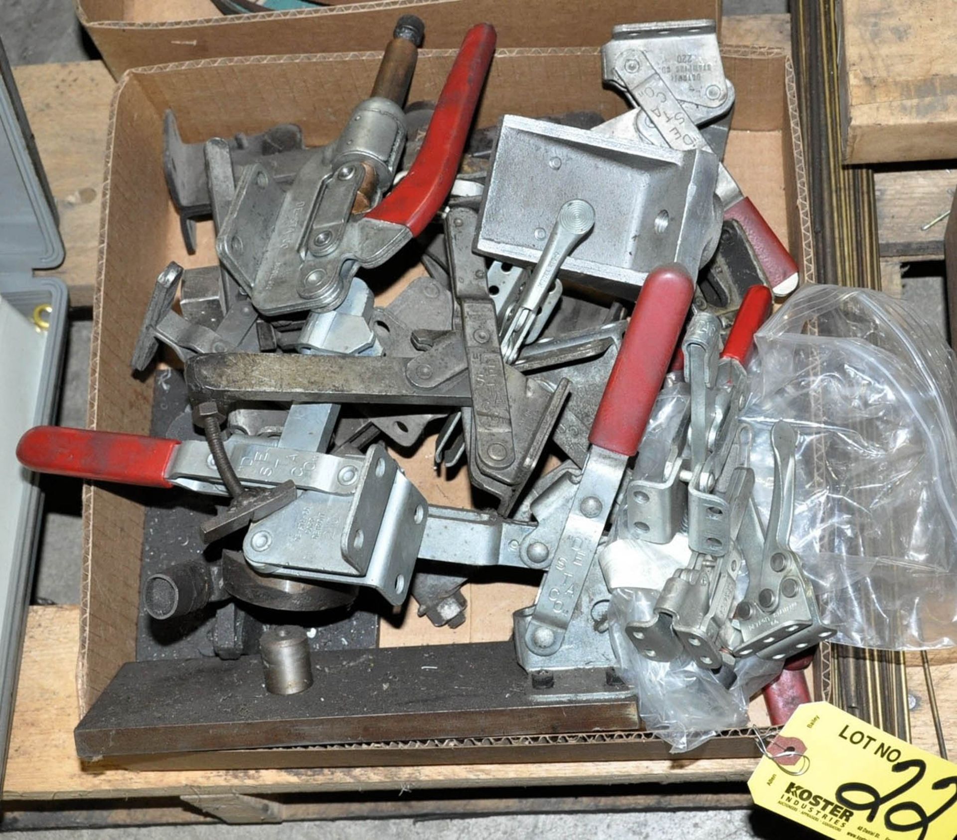 DeSTACO FIXTURE CLAMPS