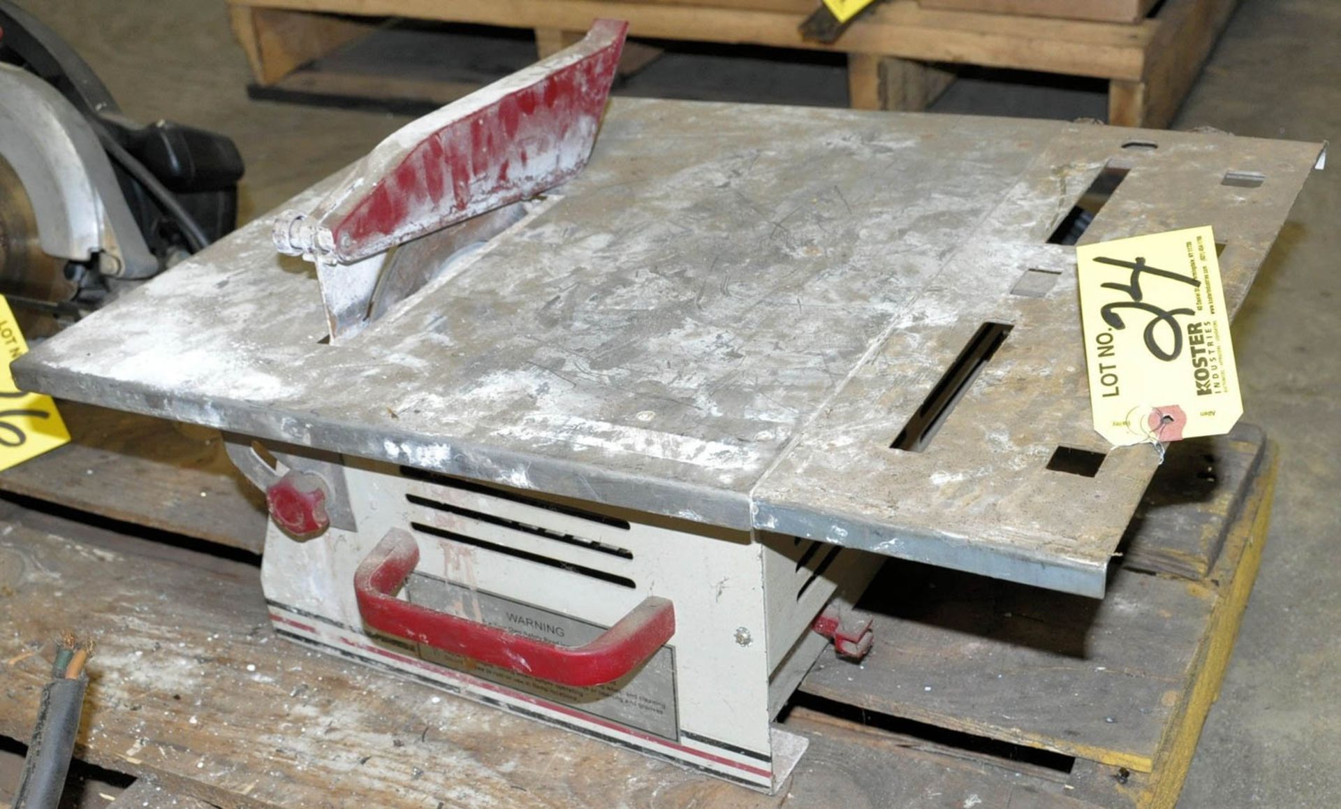 7" BENCH TOP TILE CUTTER