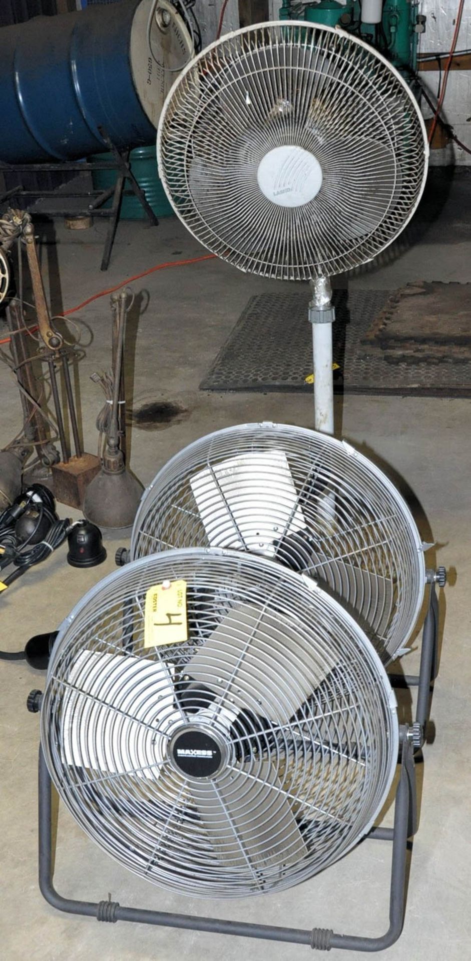 [2] ASSORTED FANS (BACK ROOM)