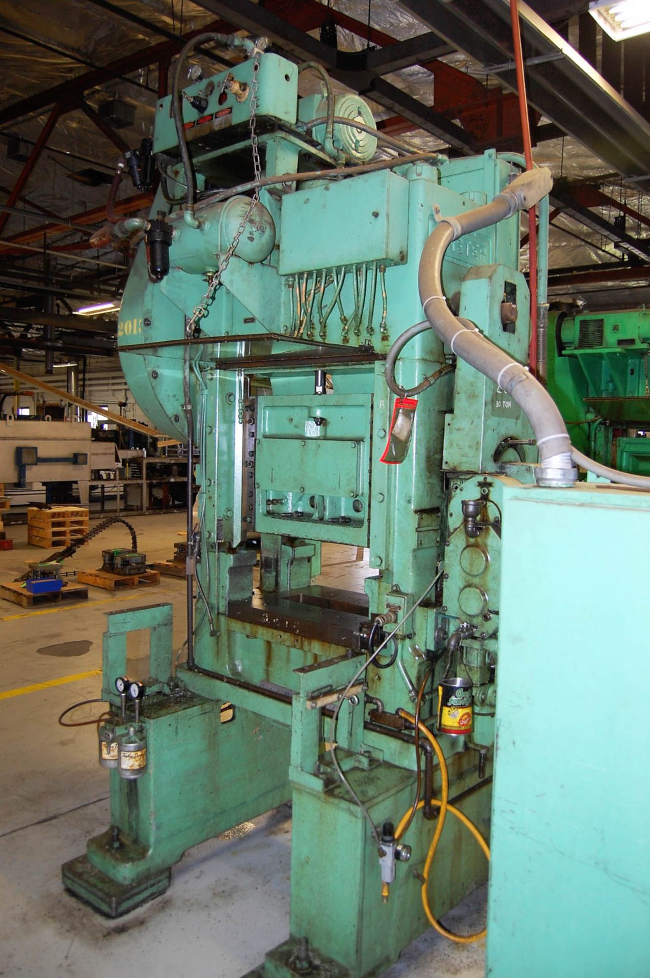 30 TON MINSTER MDL. P2-30-24 "PIECE-MAKER" HIGH SPEED PRESS, WITH 1.25" STROKE, 12.25" SHUT - Image 7 of 10