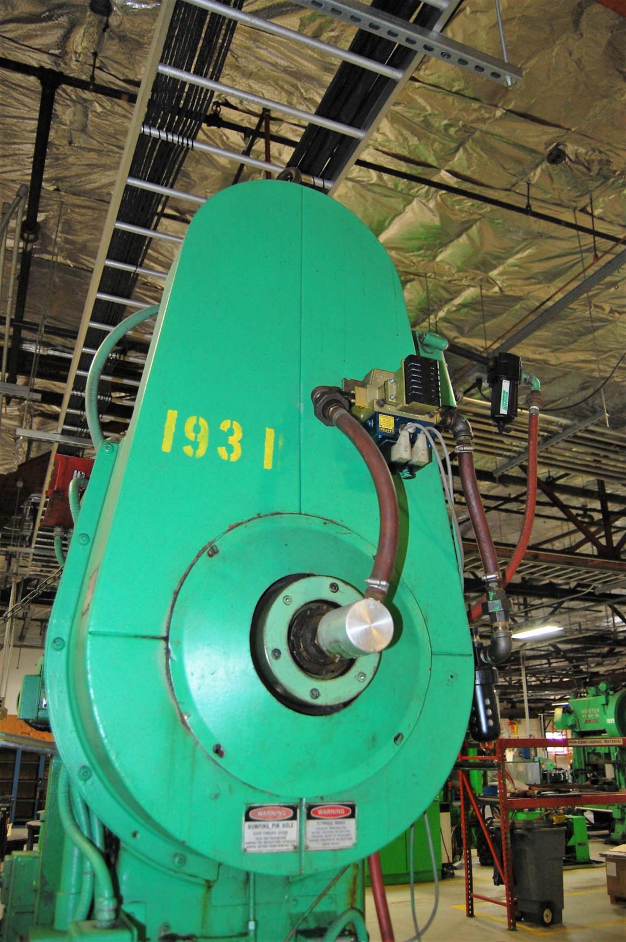 30 TON MINSTER MDL. P2-30-24 "PIECE-MAKER" HIGH SPEED PRESS, WITH PA INDUSTRIES "ULTRA EDGE" MDL. - Image 5 of 10