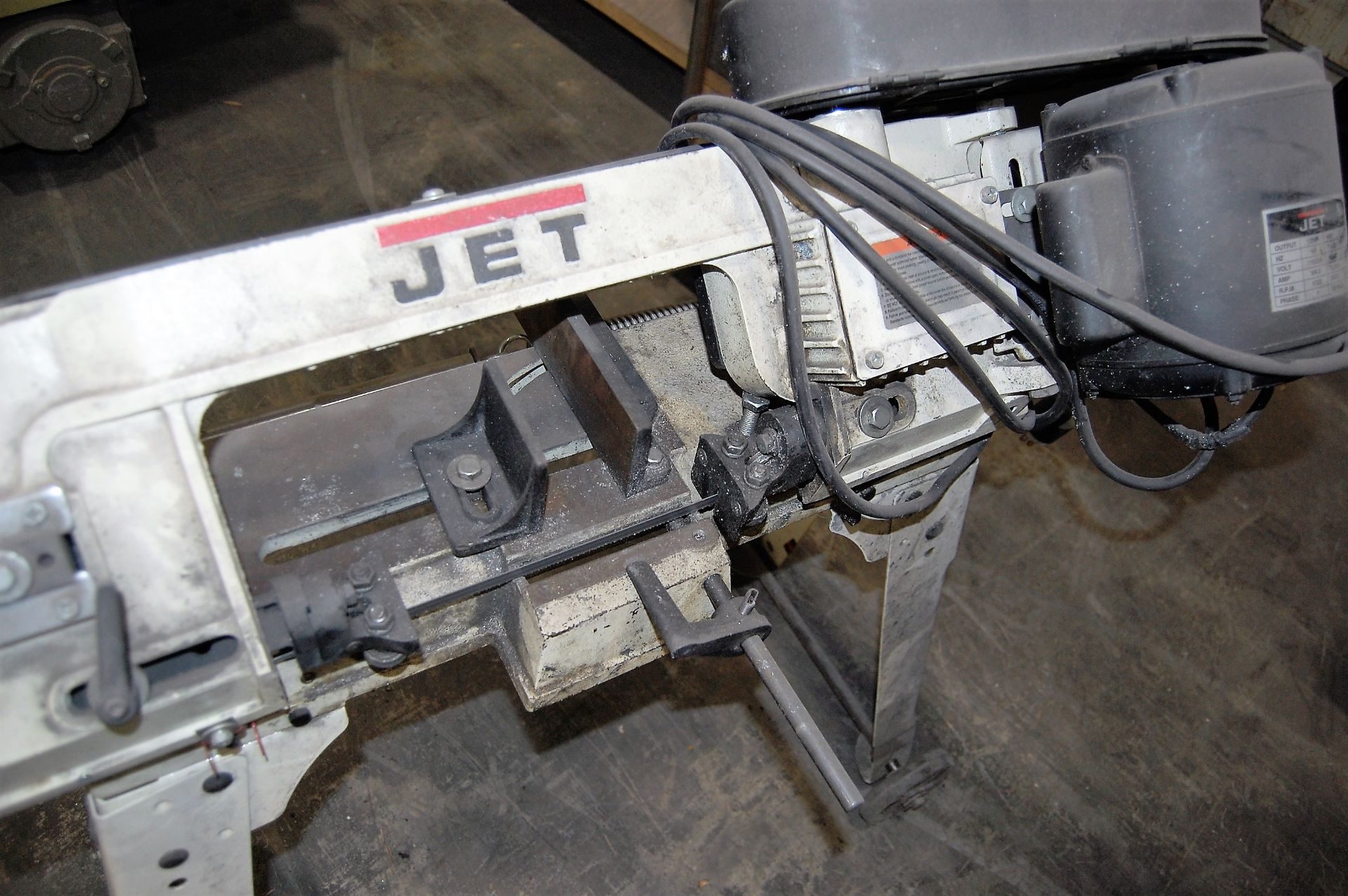 5" X 7" JET MDL. 414458 HORIZONTAL / VERTICAL BANDSAW, 1/2HP, SINGLE PHASE, S/N: 070425866 [ - Image 2 of 4